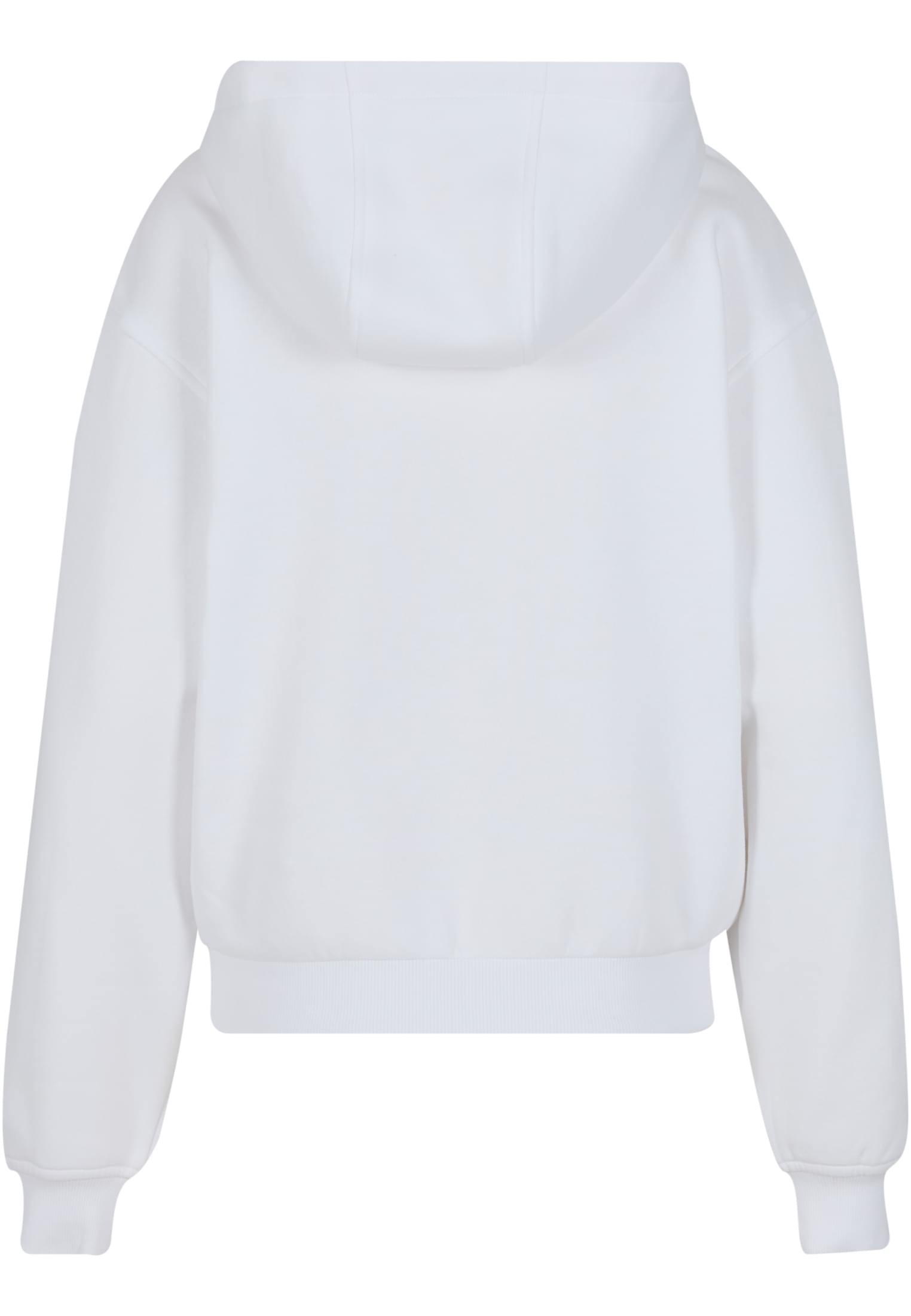 Ladies Loose Fit Hoody white | white