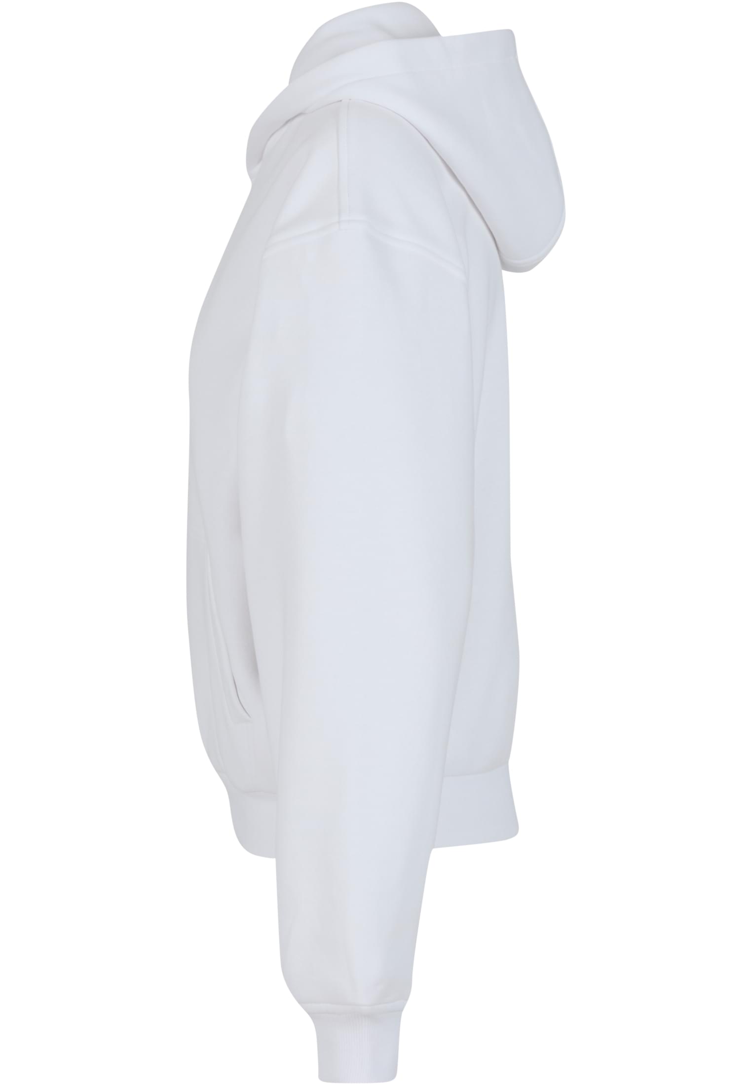 Ladies Loose Fit Hoody white | white