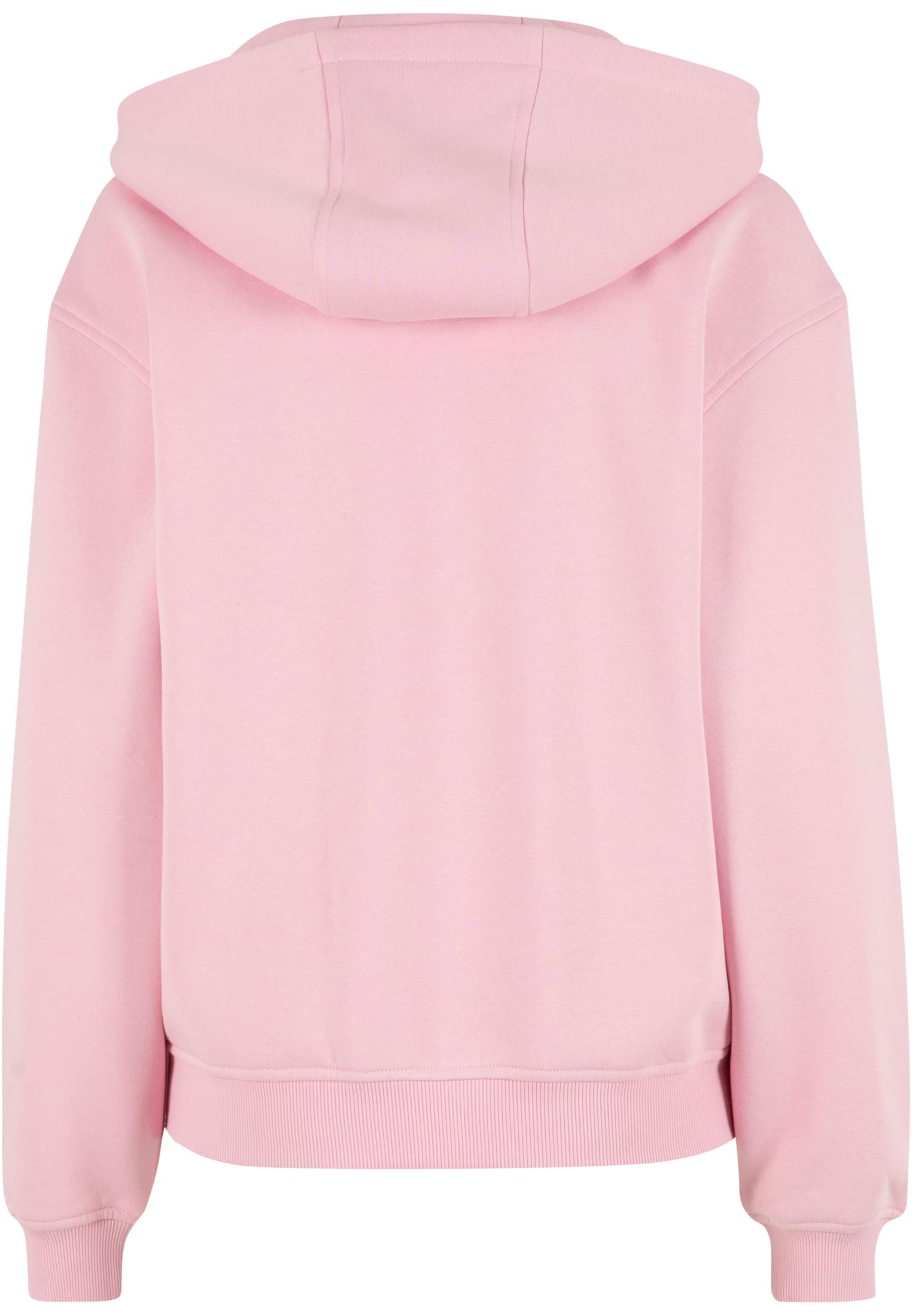 Ladies Loose Fit Zip Hoody softpink | softpink