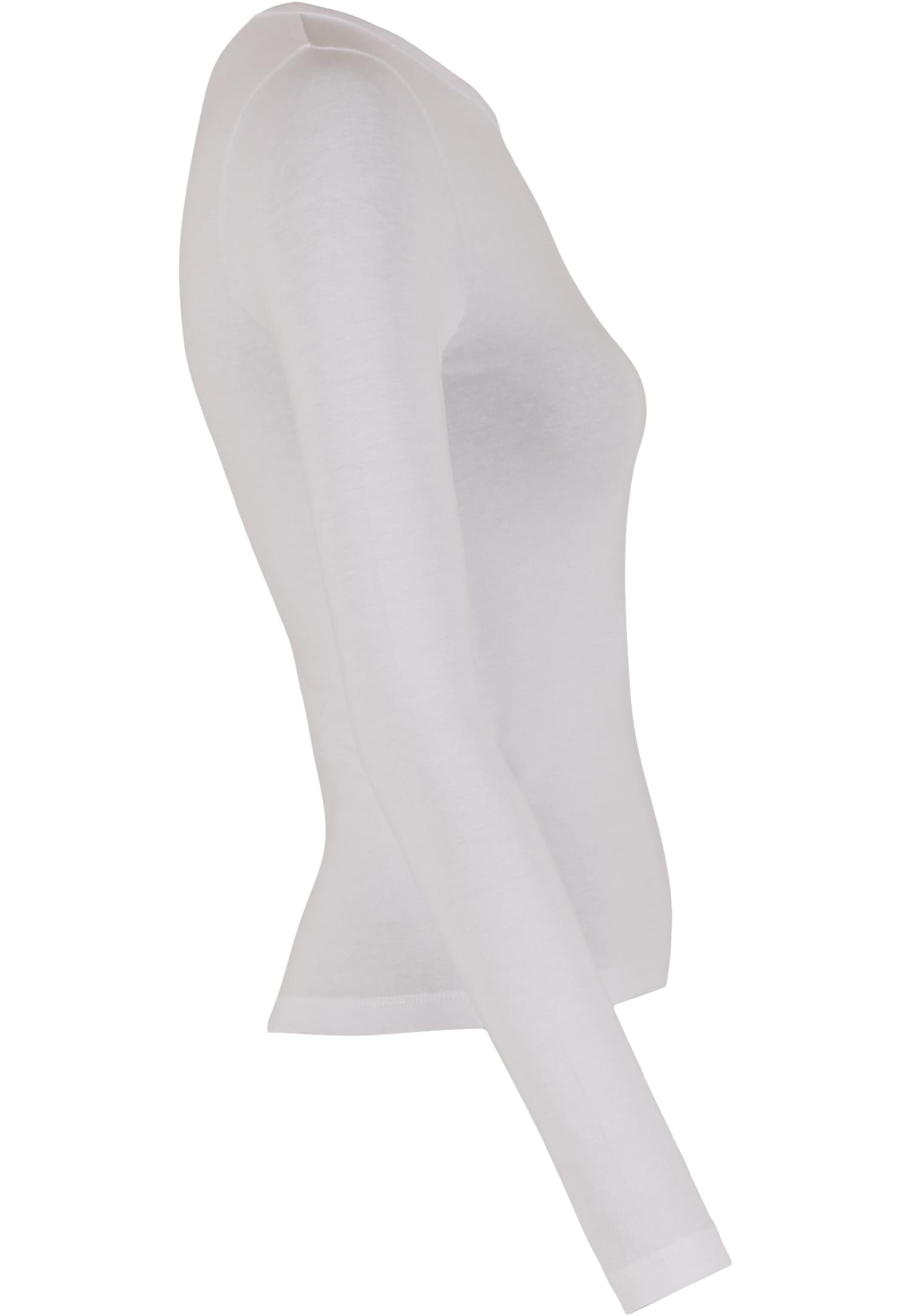 Ladies Ultra Slim Longsleeve white | white