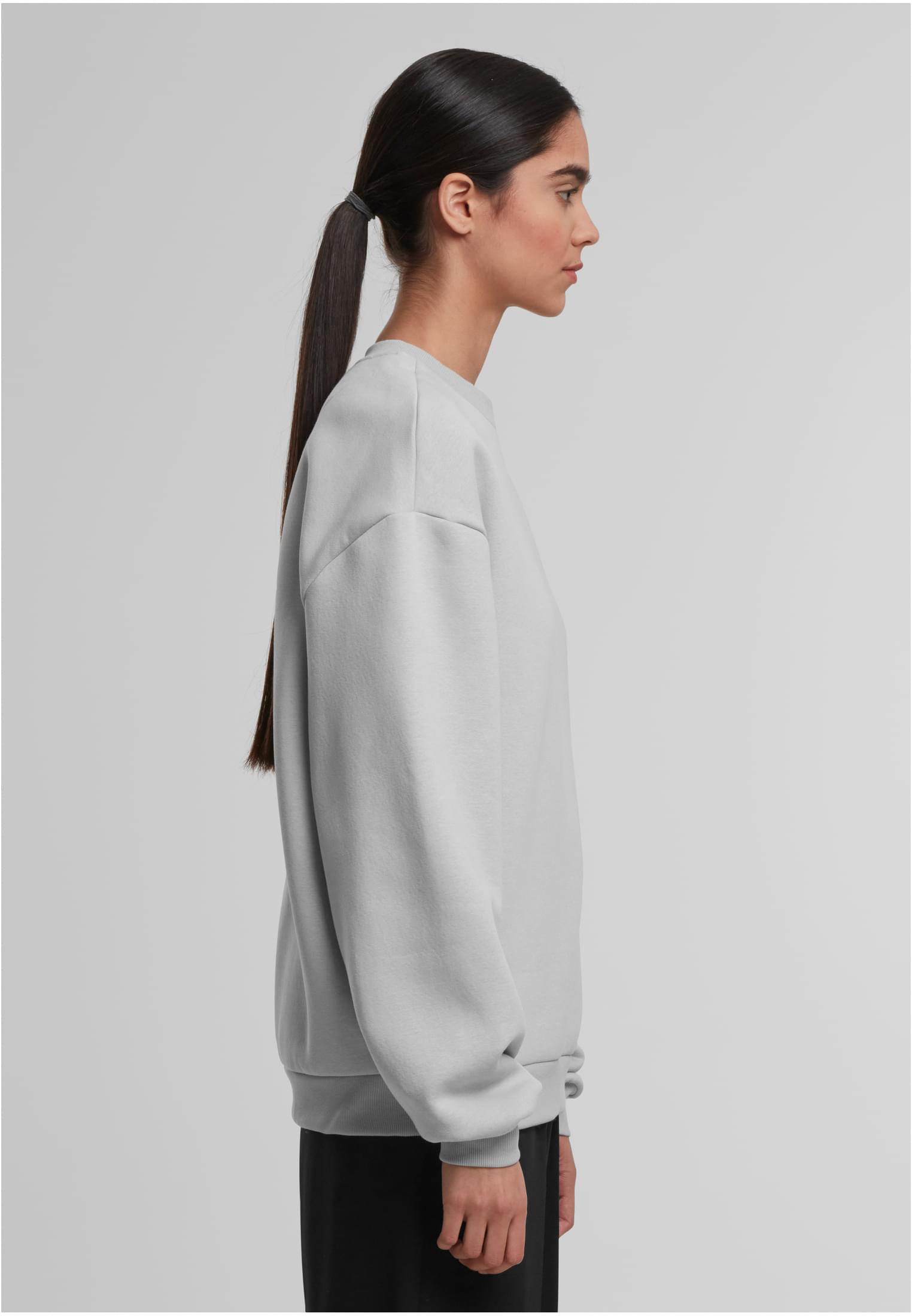 Oversized Crewneck lightasphalt | lightasphalt
