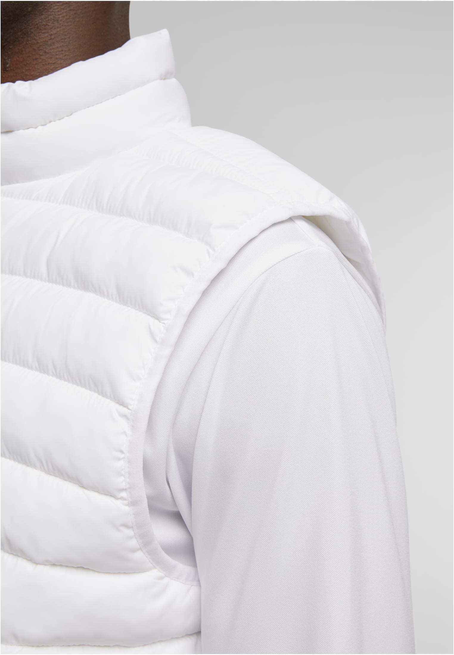 Light Puffer Vest white | white