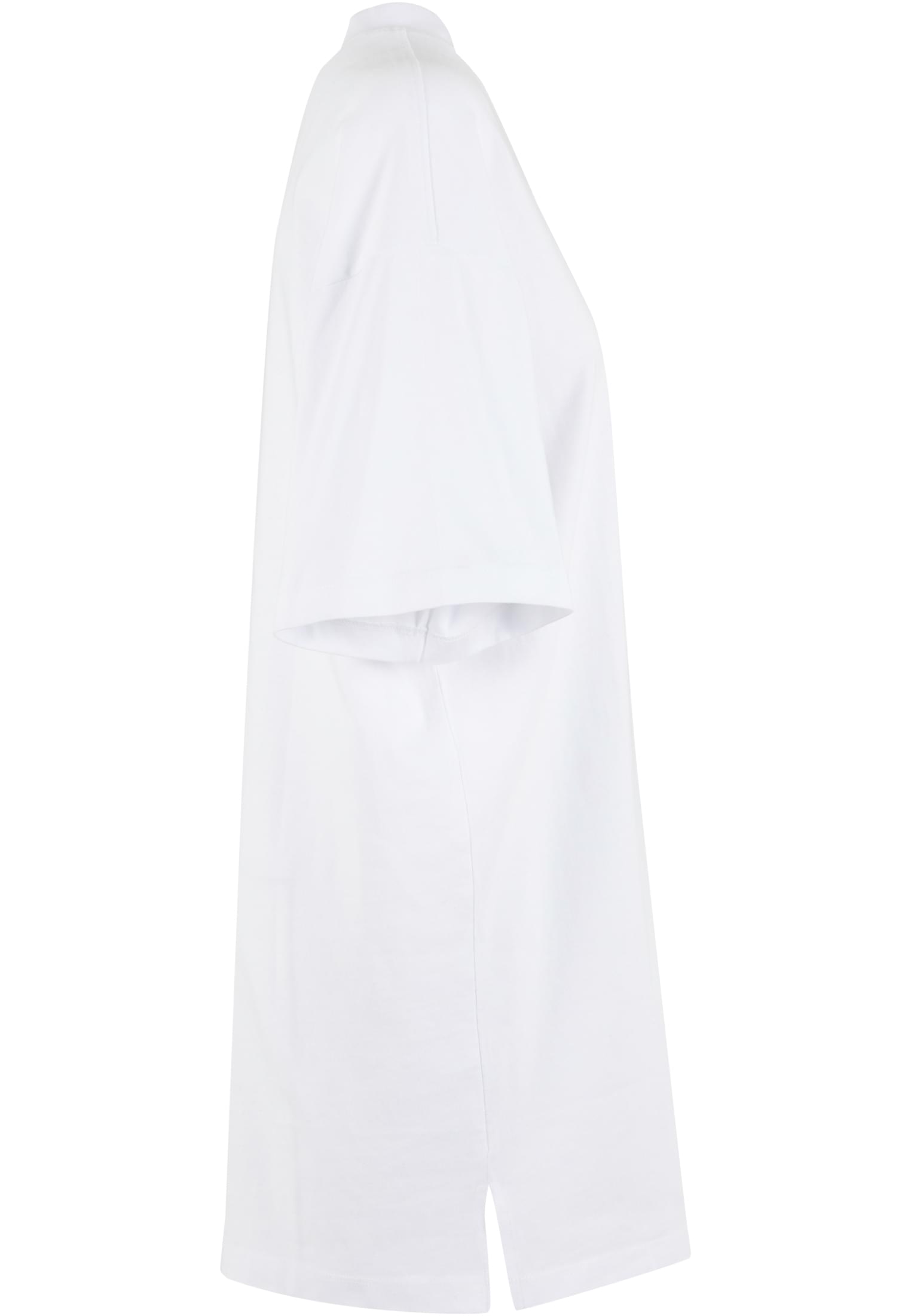 Ladies Heavy Oversized Tee Dress white | white