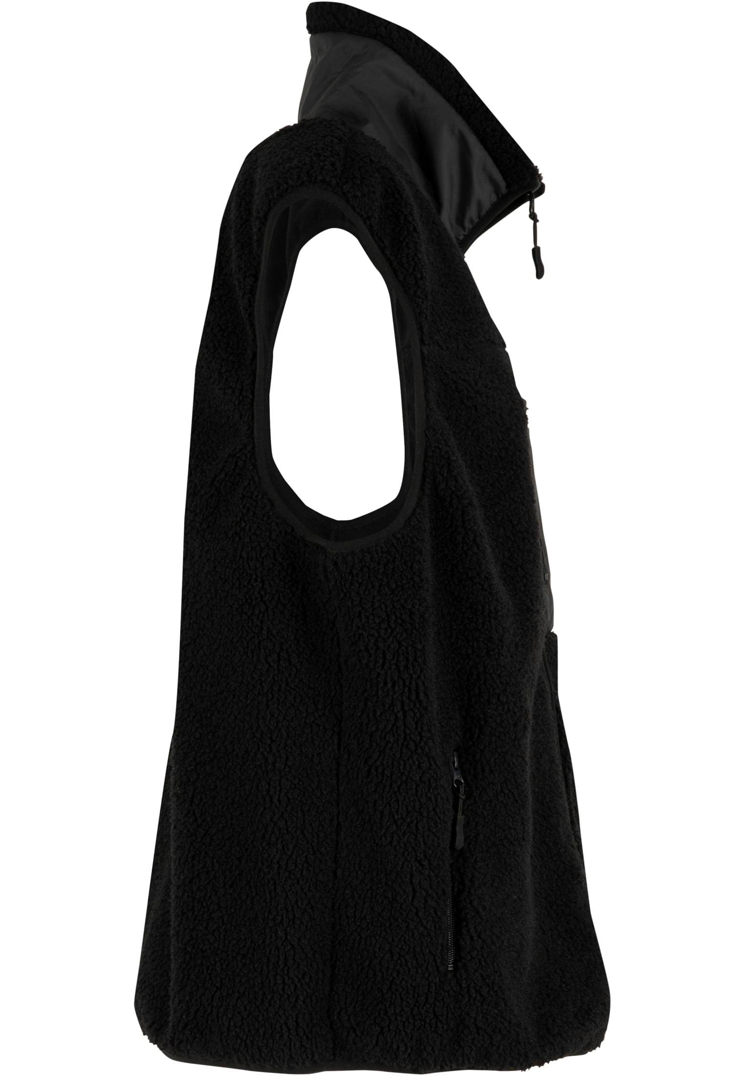 Bonded Sherpa Vest black | black