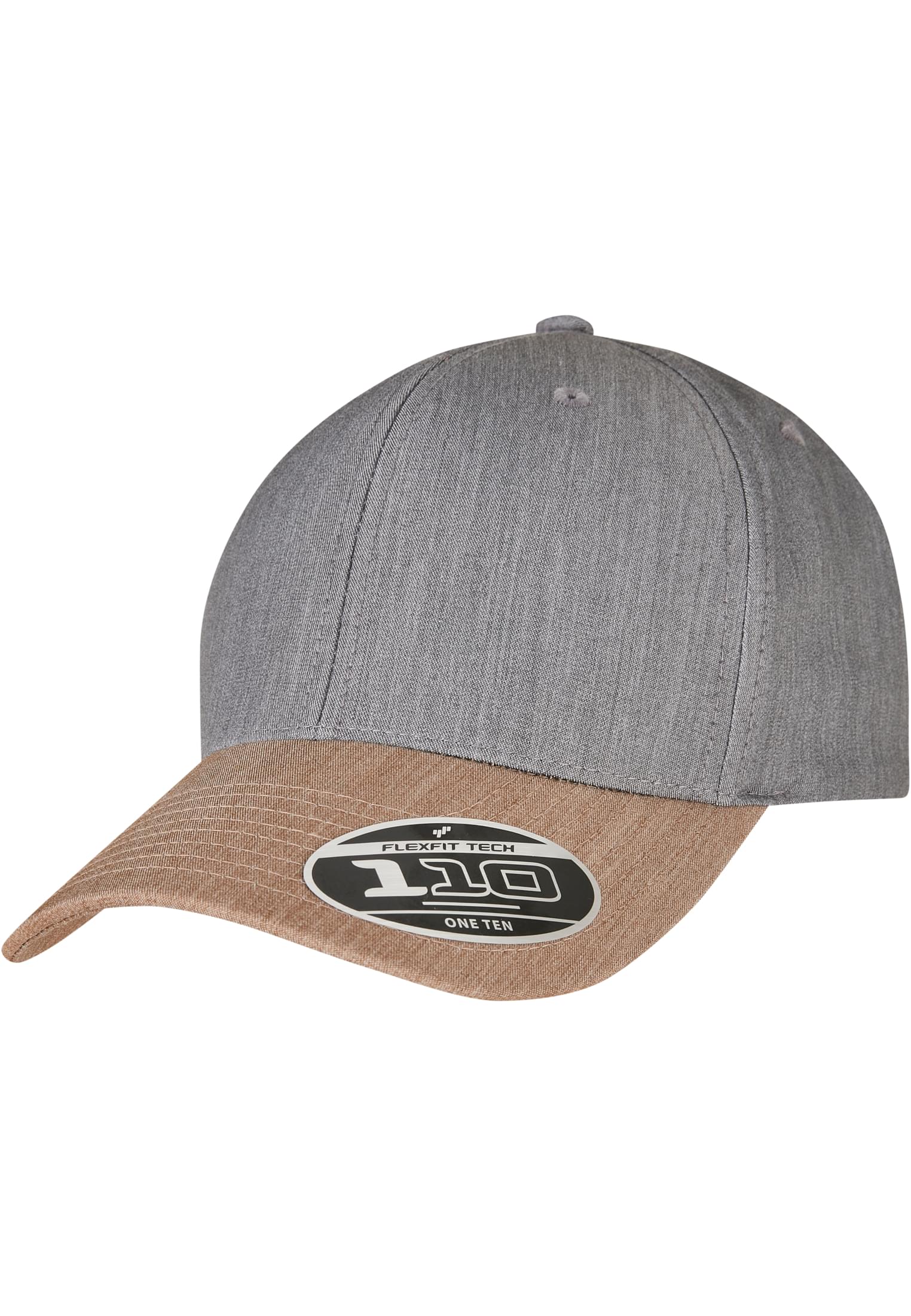 110 Melange Mix Cap grey/khaki | grey/khaki