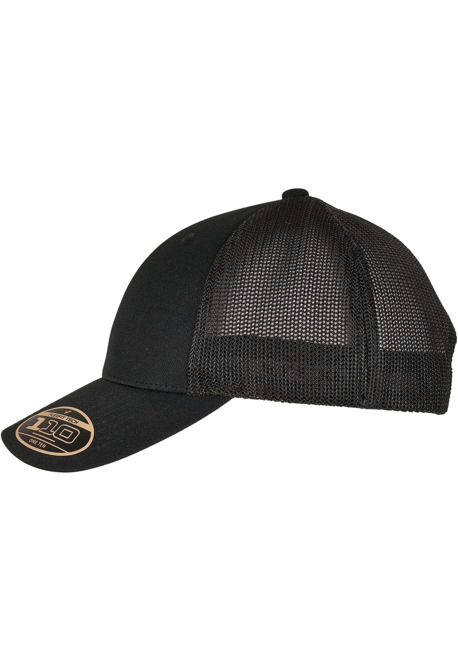 110 Recycled Alpha Shape Trucker black | black