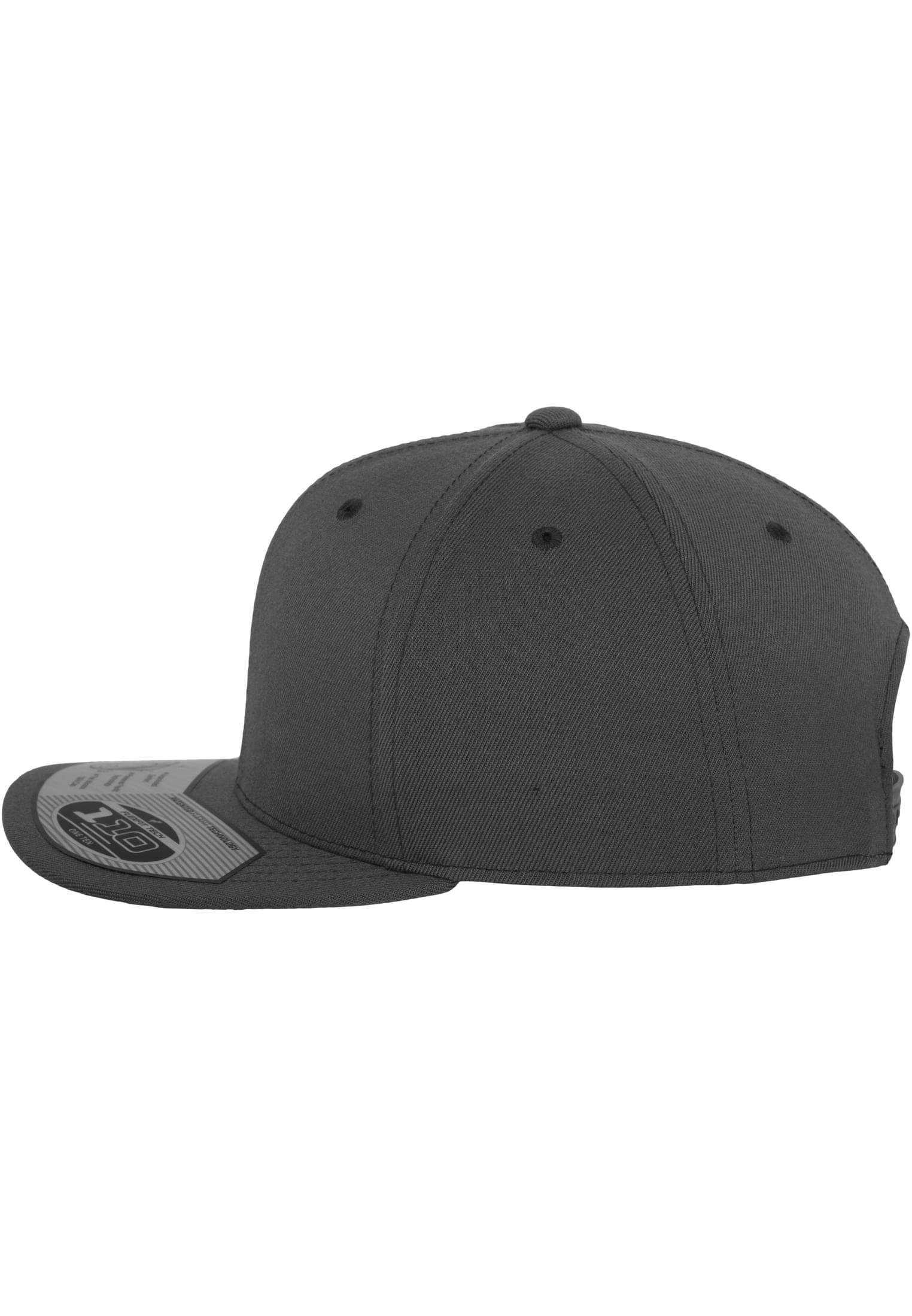 110 Fitted Snapback darkgrey | darkgrey