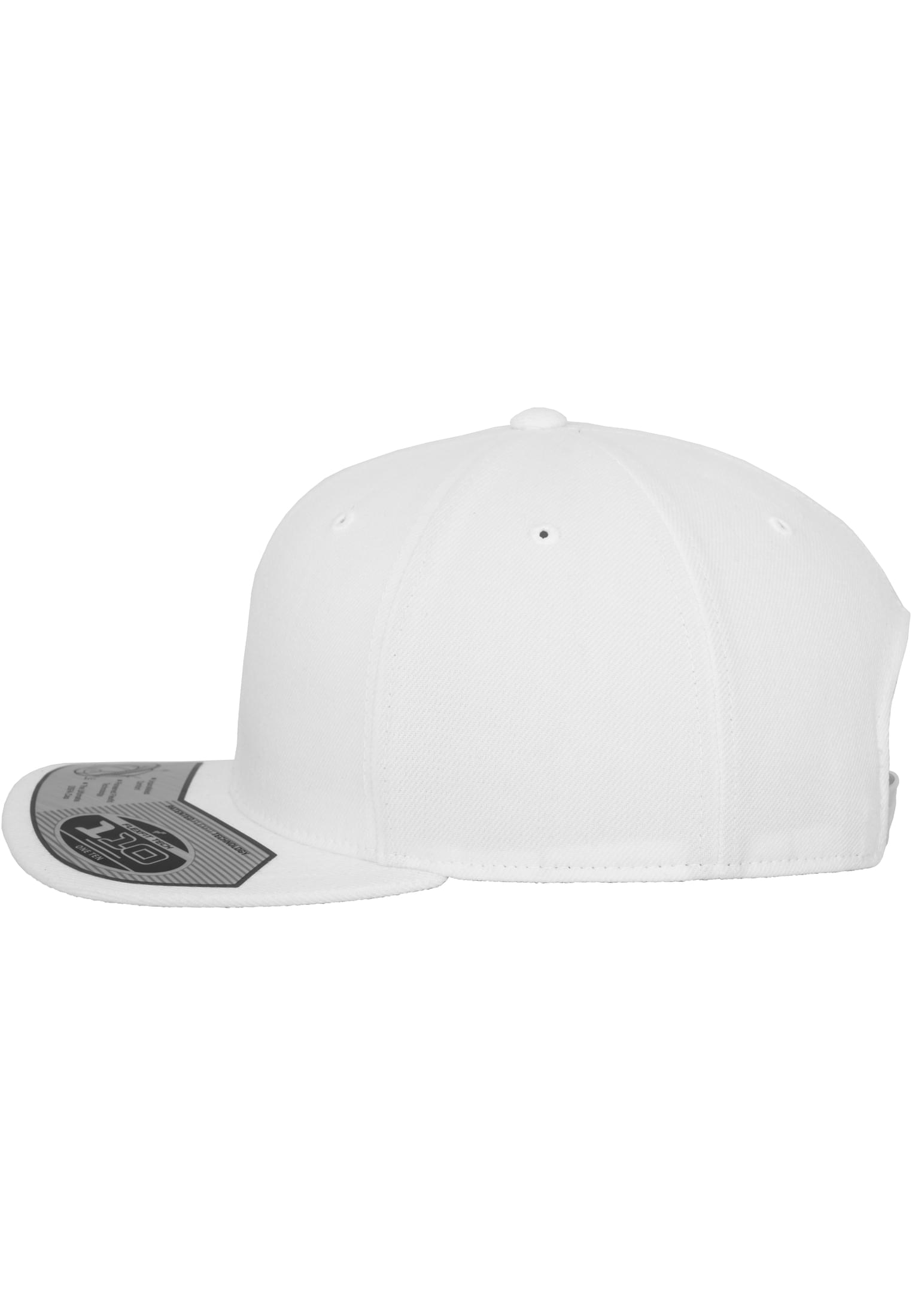 110 Fitted Snapback white | white