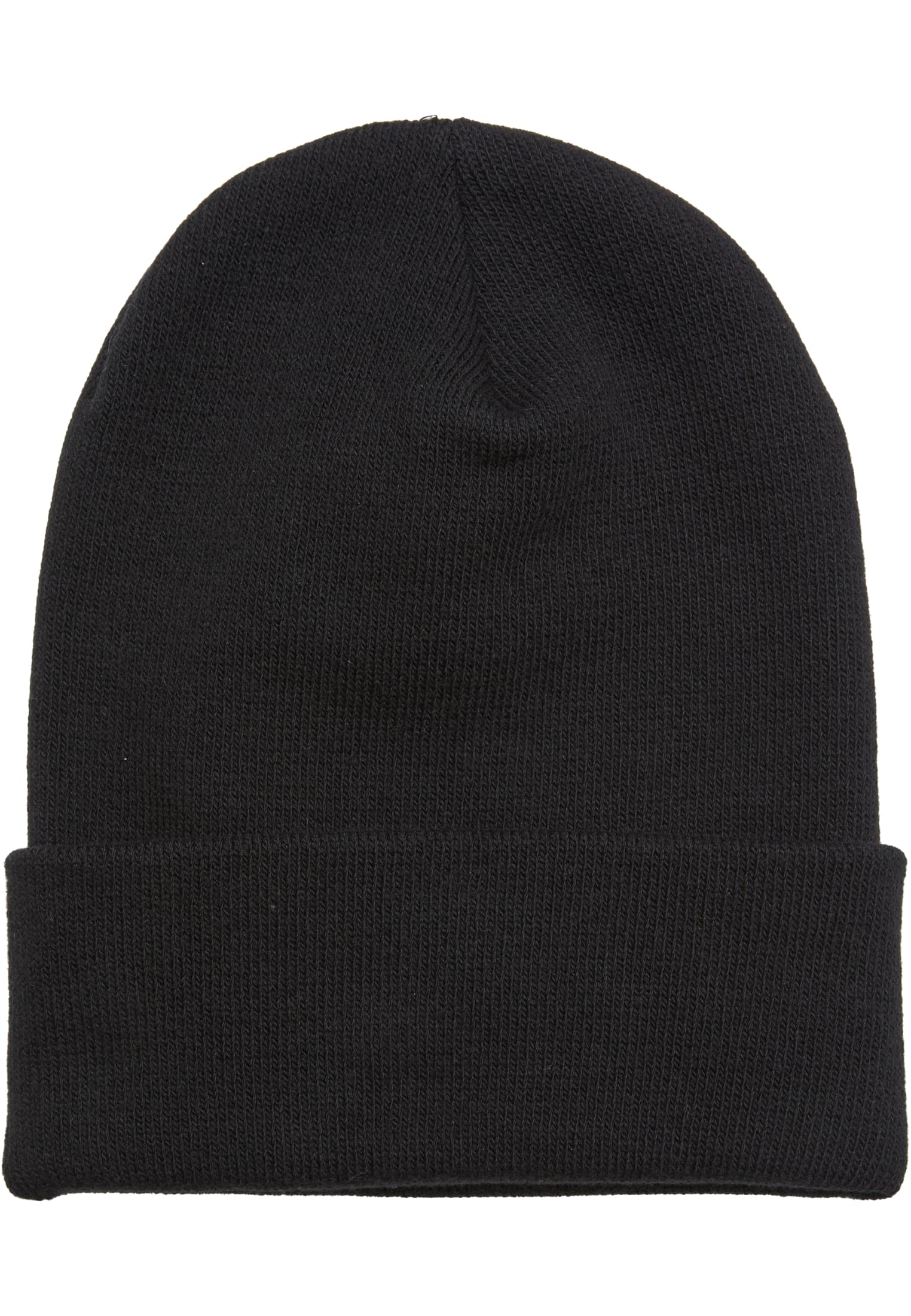 Heavyweight Organic Long Beanie black | black
