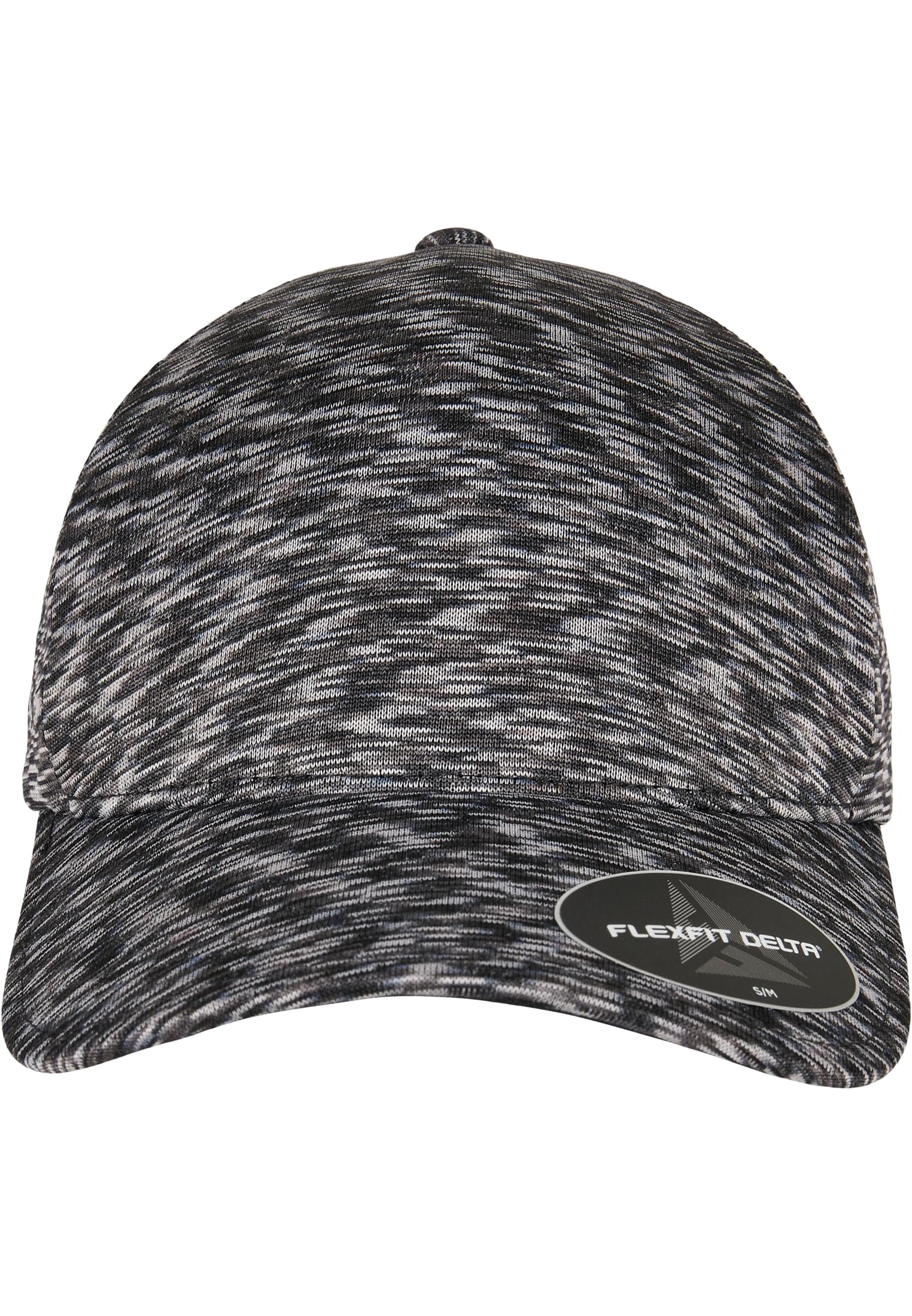 FLEXFIT DELTA UNIPANEL CAP melange black | melange black