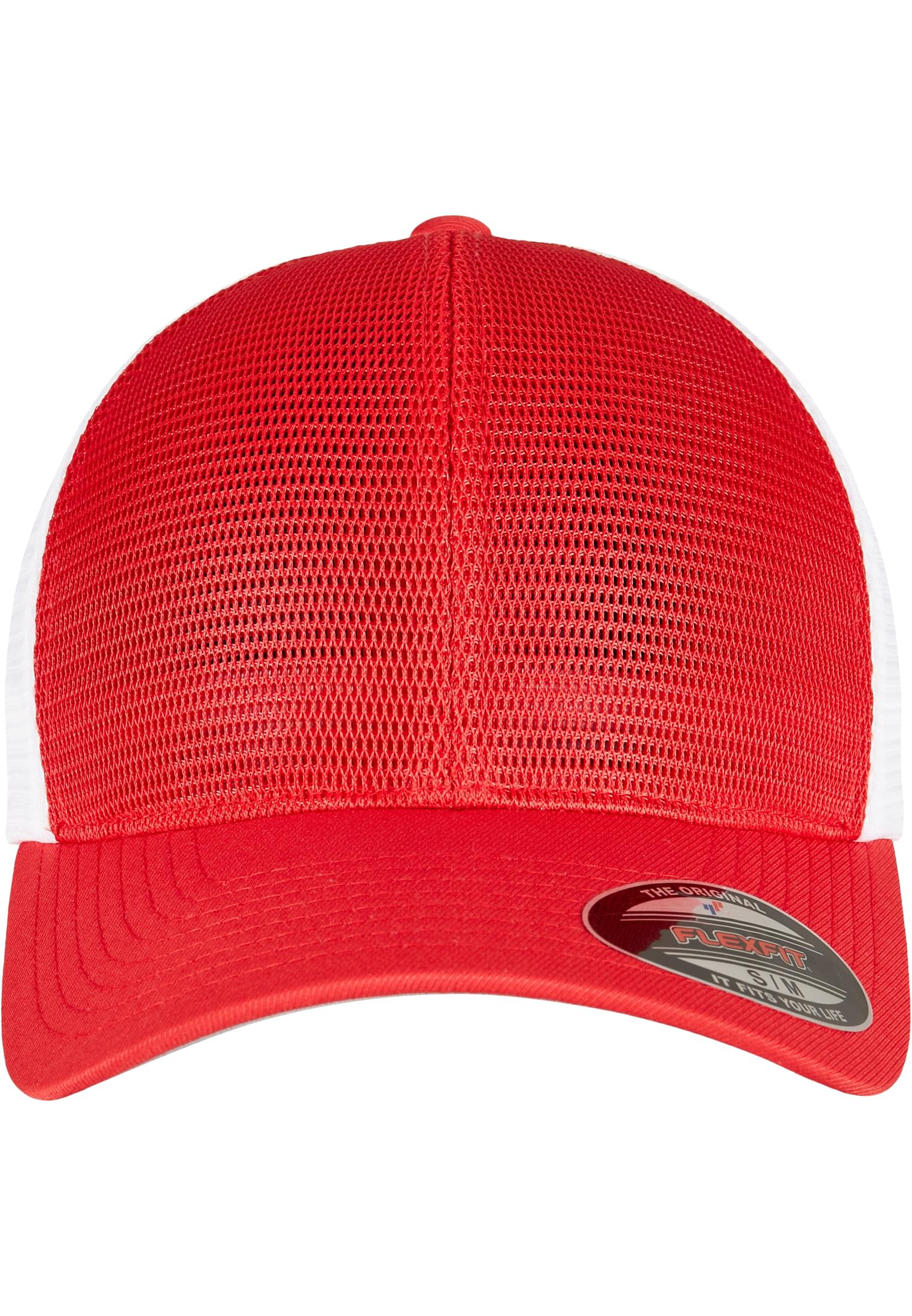 FLEXFIT 360 OMNIMESH CAP 2-TONE red/white | red/white