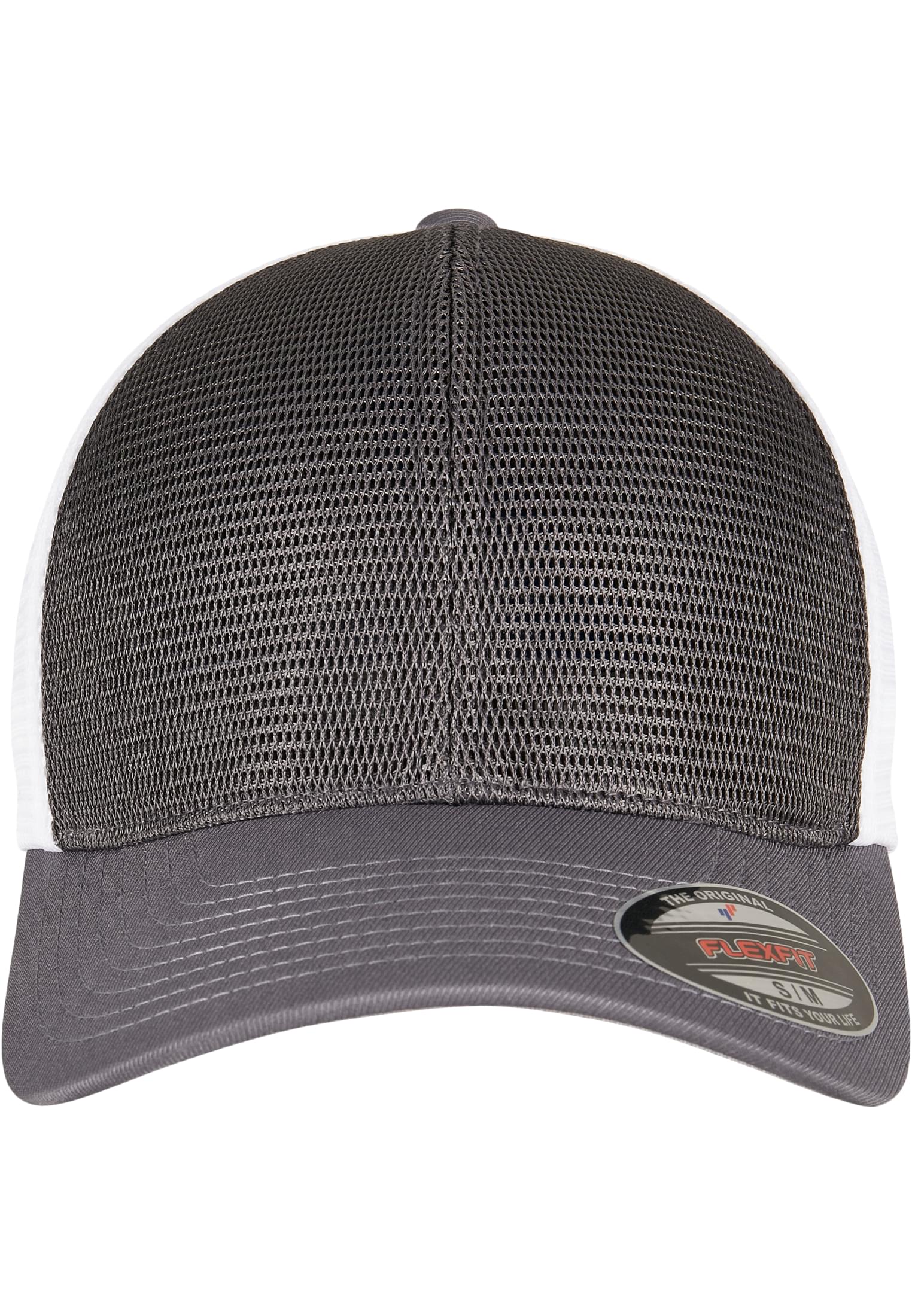 FLEXFIT 360 OMNIMESH CAP 2-TONE charcoal/white | charcoal/white