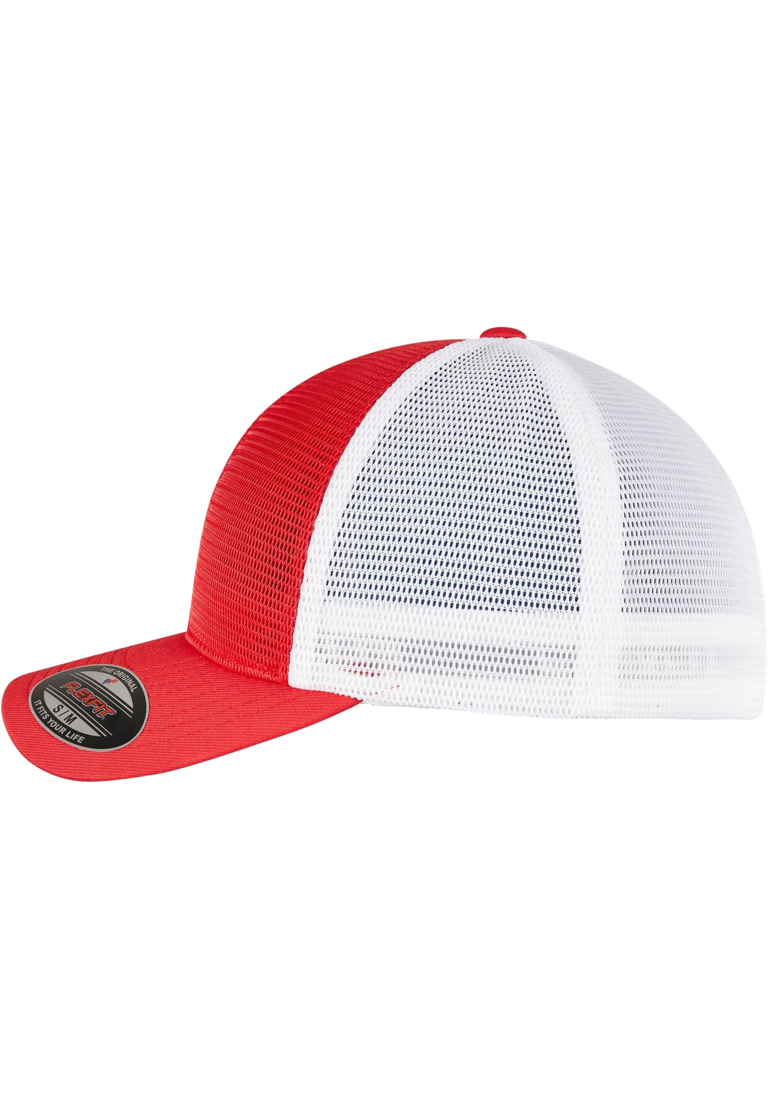 FLEXFIT 360 OMNIMESH CAP 2-TONE red/white | red/white