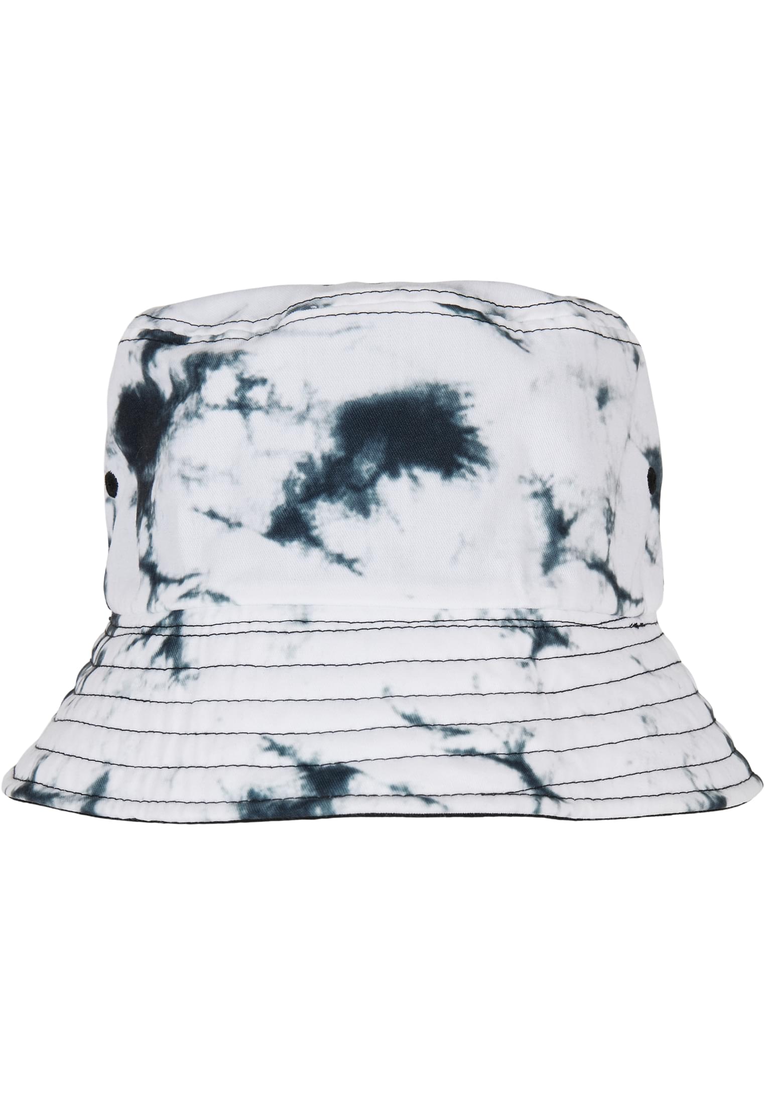 Batik Dye Reversible Bucket Hat black/white | black/white