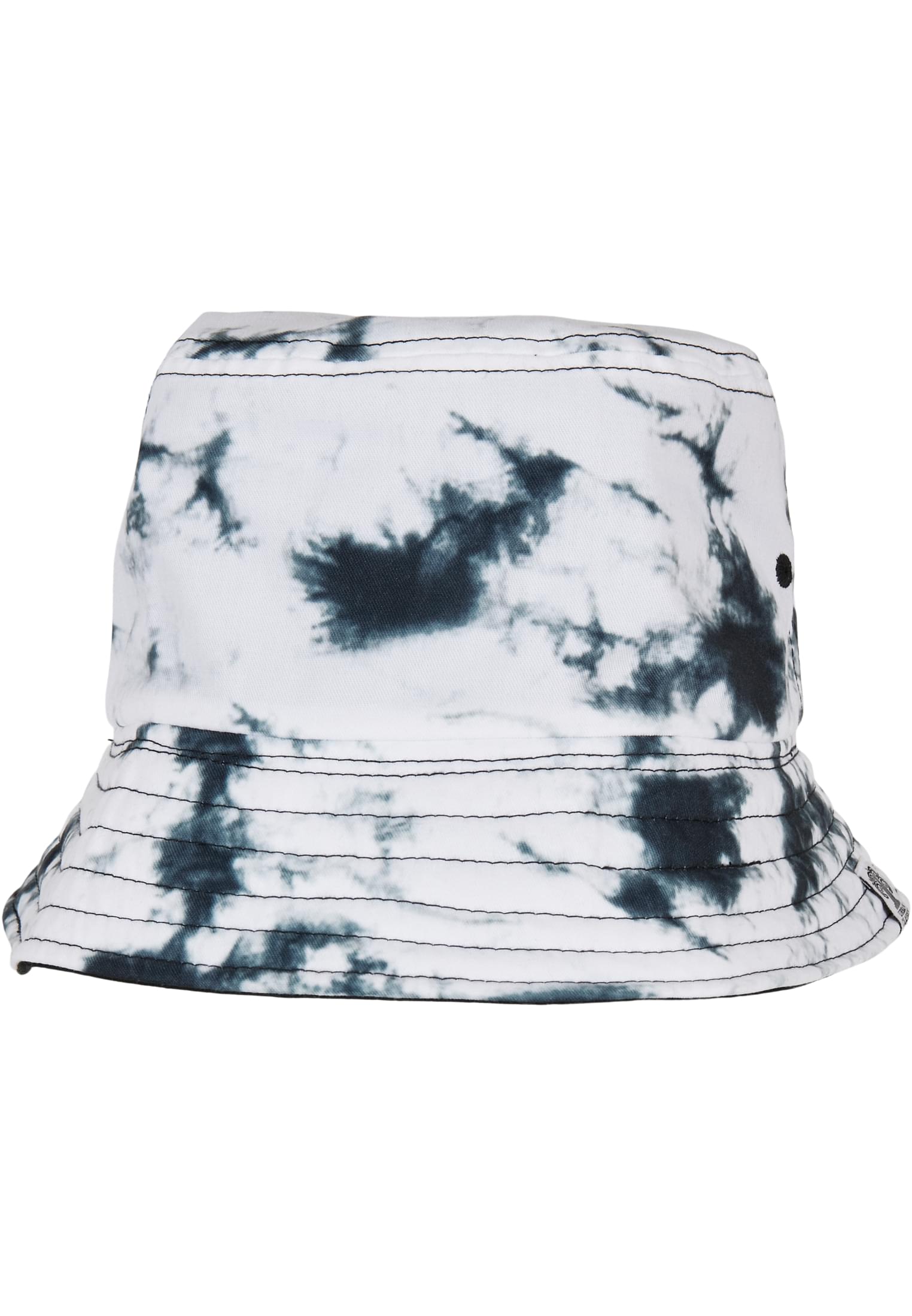 Batik Dye Reversible Bucket Hat black/white | black/white