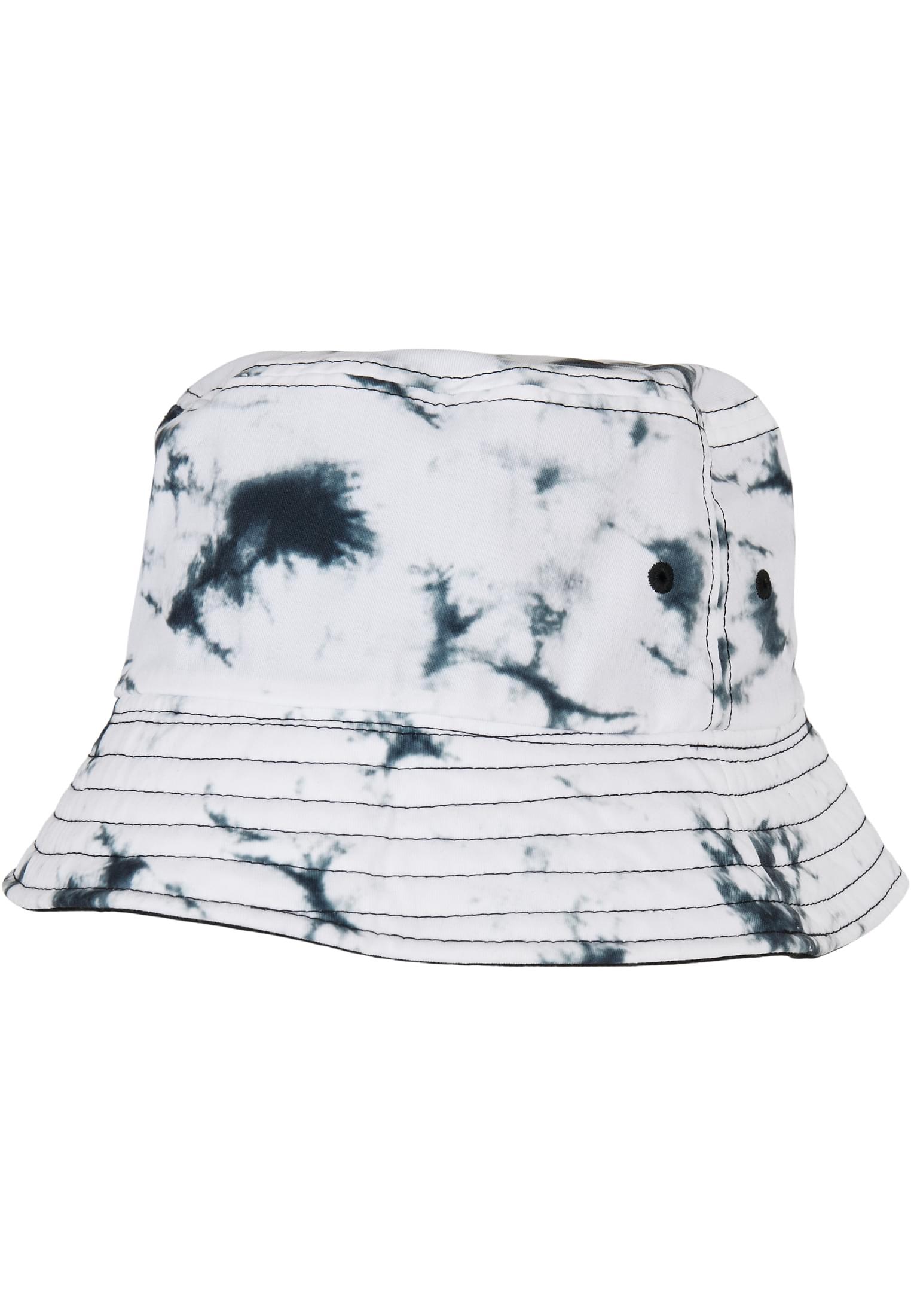 Batik Dye Reversible Bucket Hat black/white | black/white