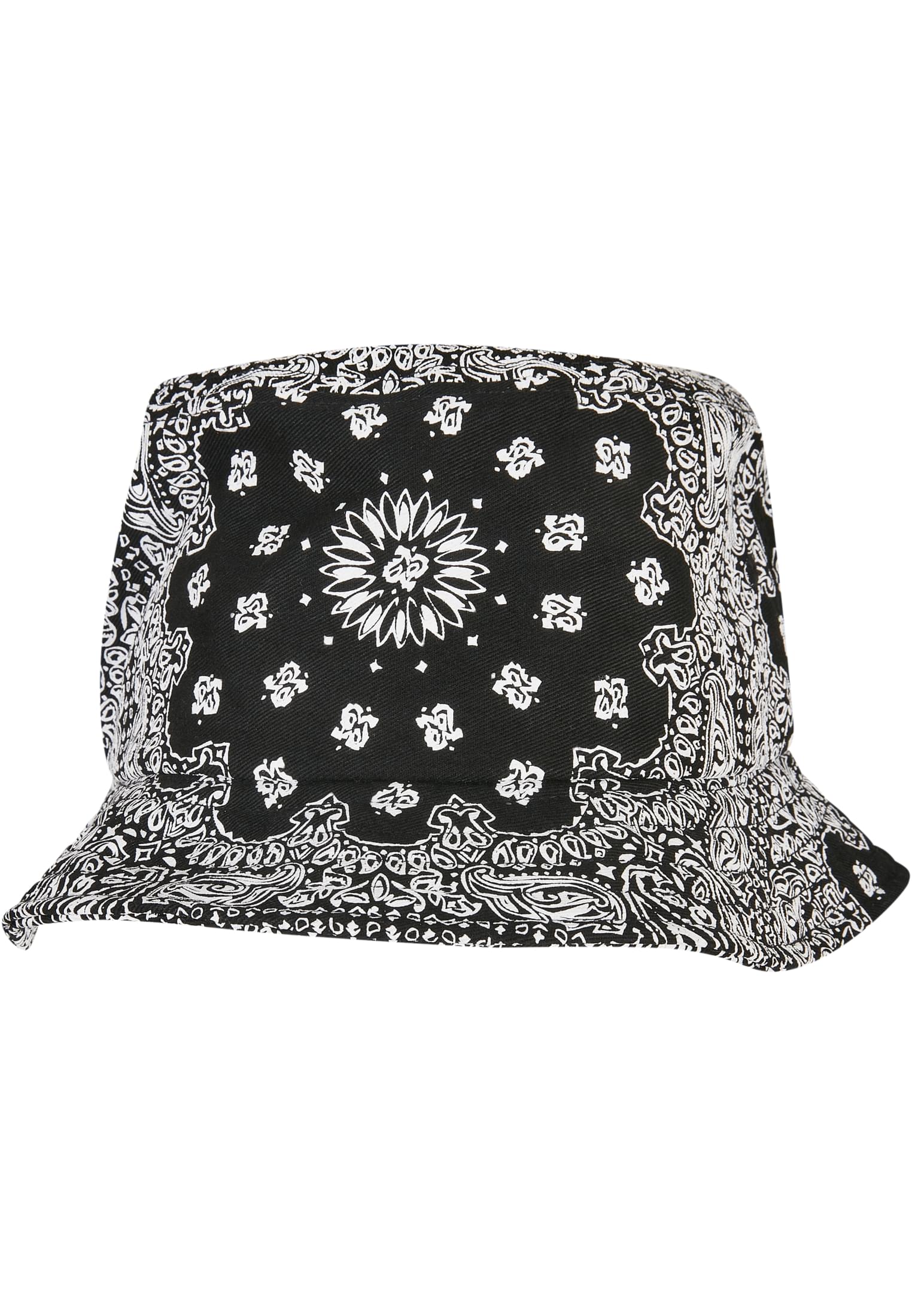 Bandana Print Bucket Hat black | black