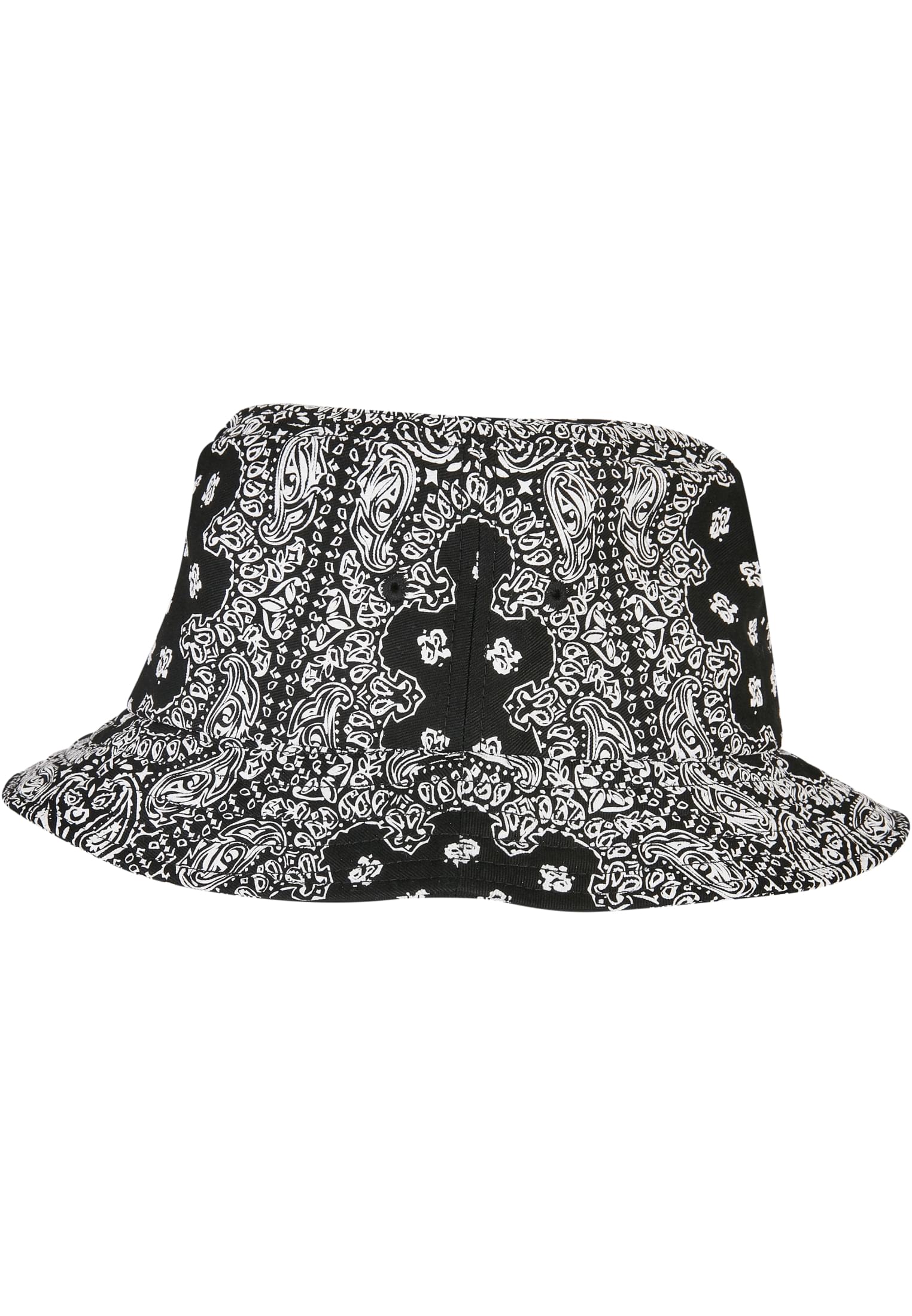Bandana Print Bucket Hat black | black