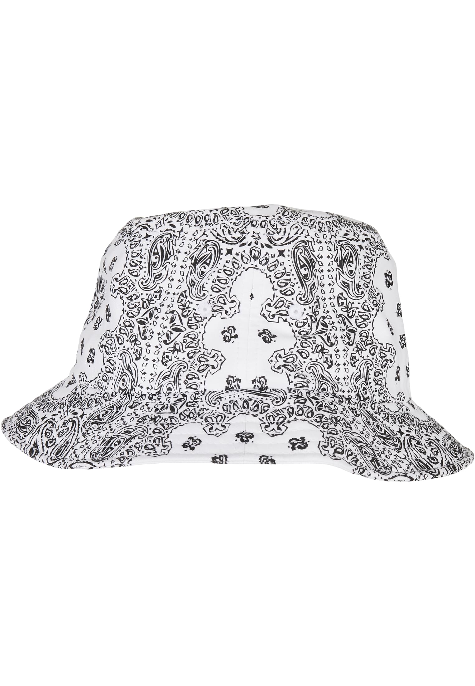 Bandana Print Bucket Hat white | white