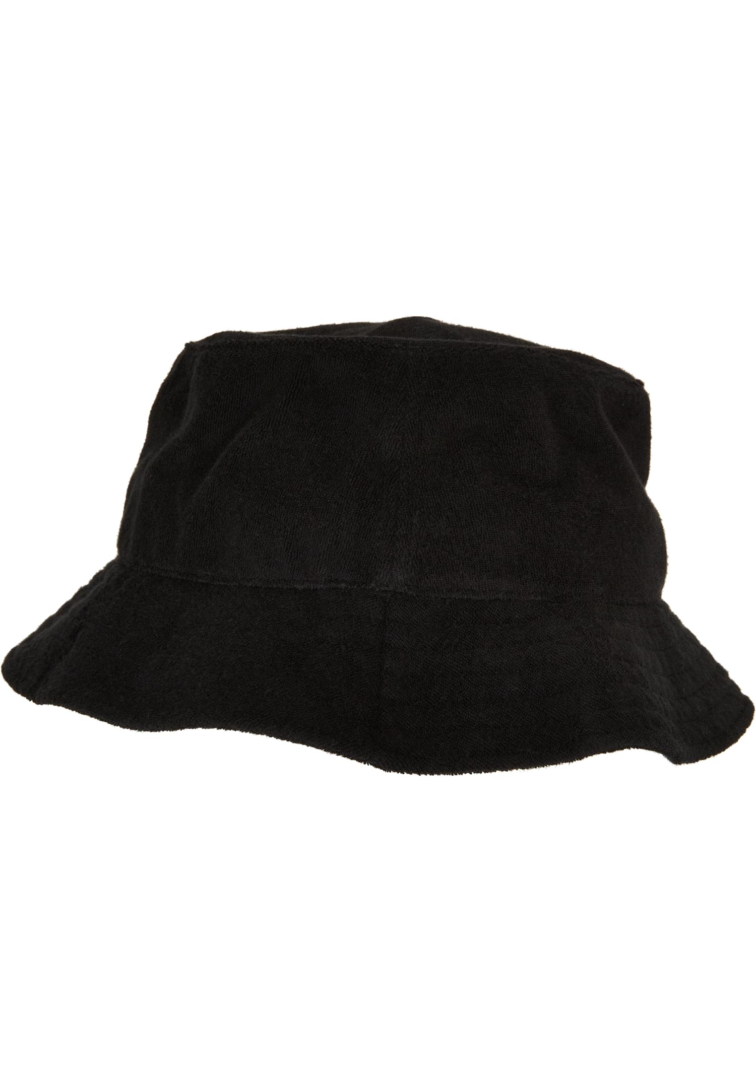 Frottee Bucket Hat black | black