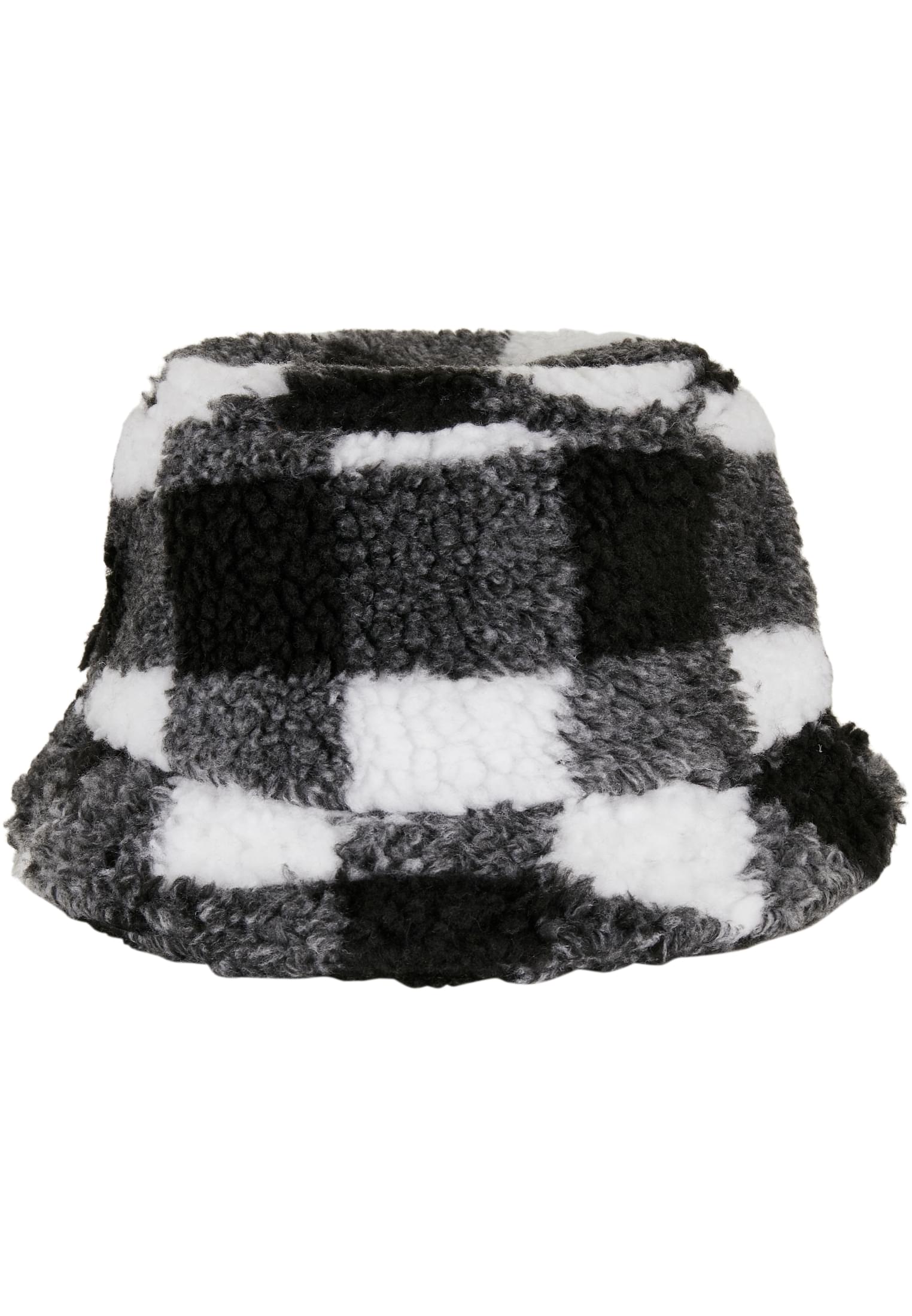 Sherpa Check Bucket Hat white/black | white/black