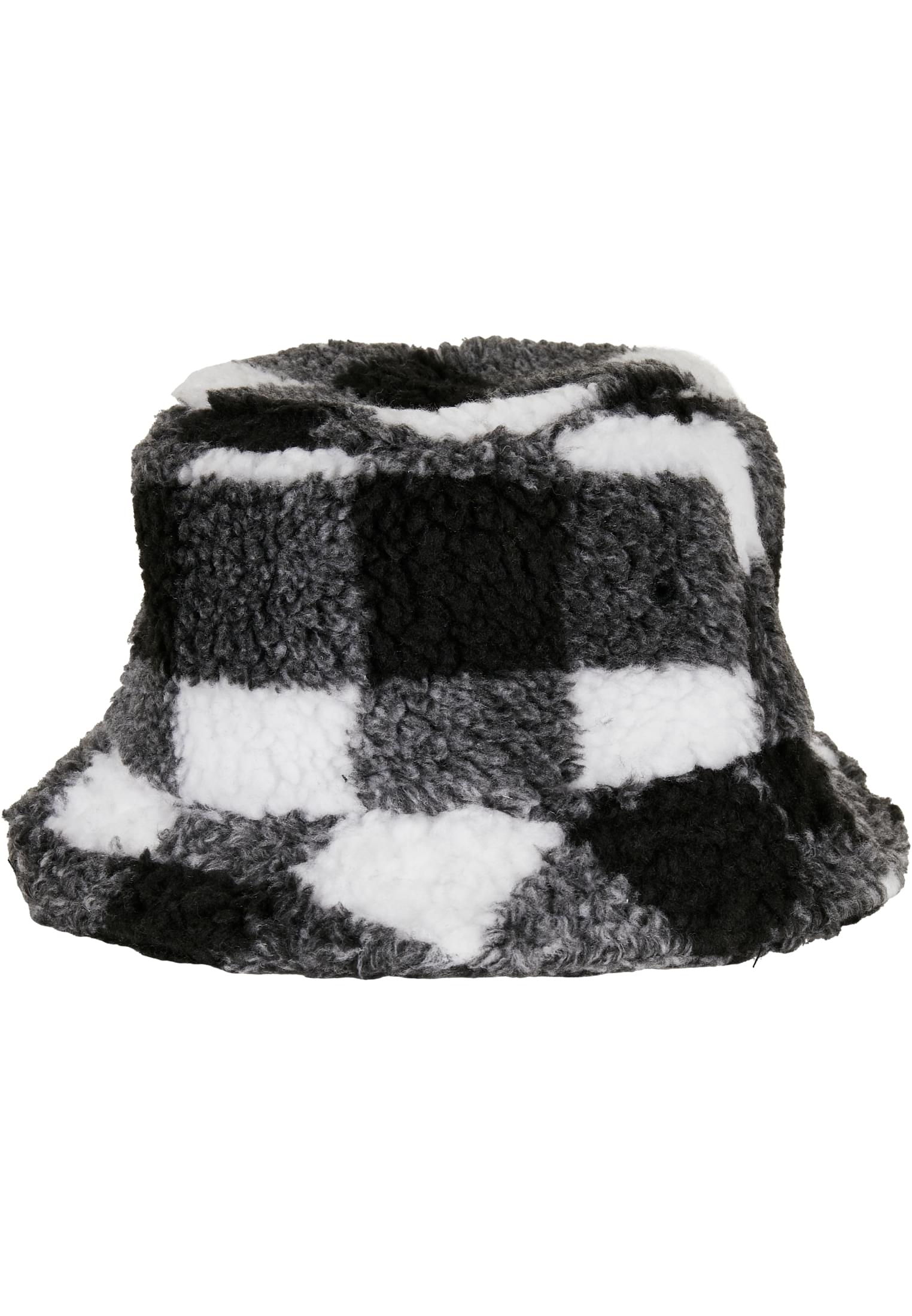 Sherpa Check Bucket Hat white/black | white/black