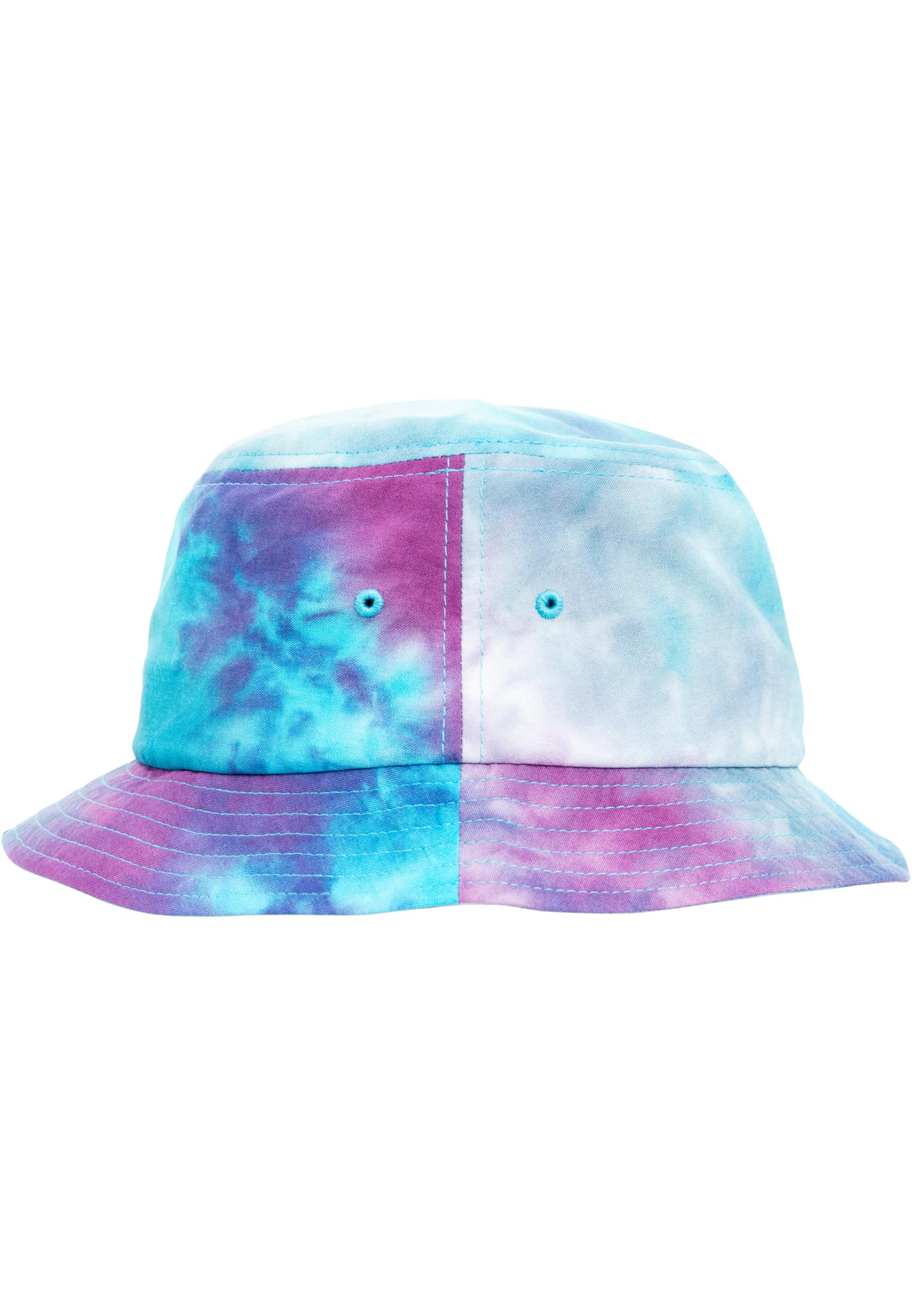 Festival Print Bucket Hat purple turquoise | purple turquoise