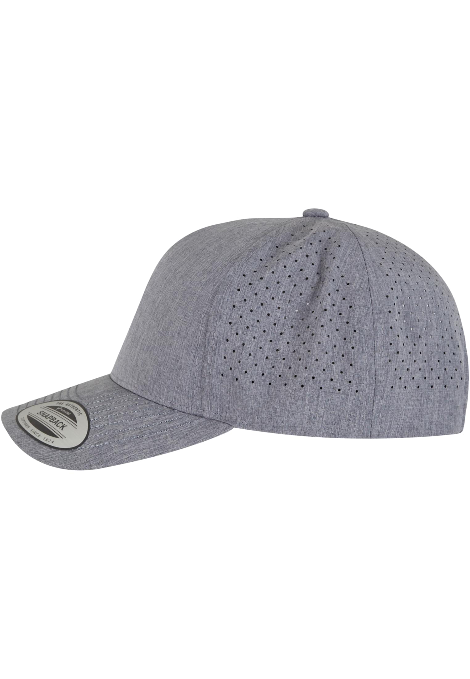 YP CLASSICS 5 Panel Snapckback heathergrey | heathergrey