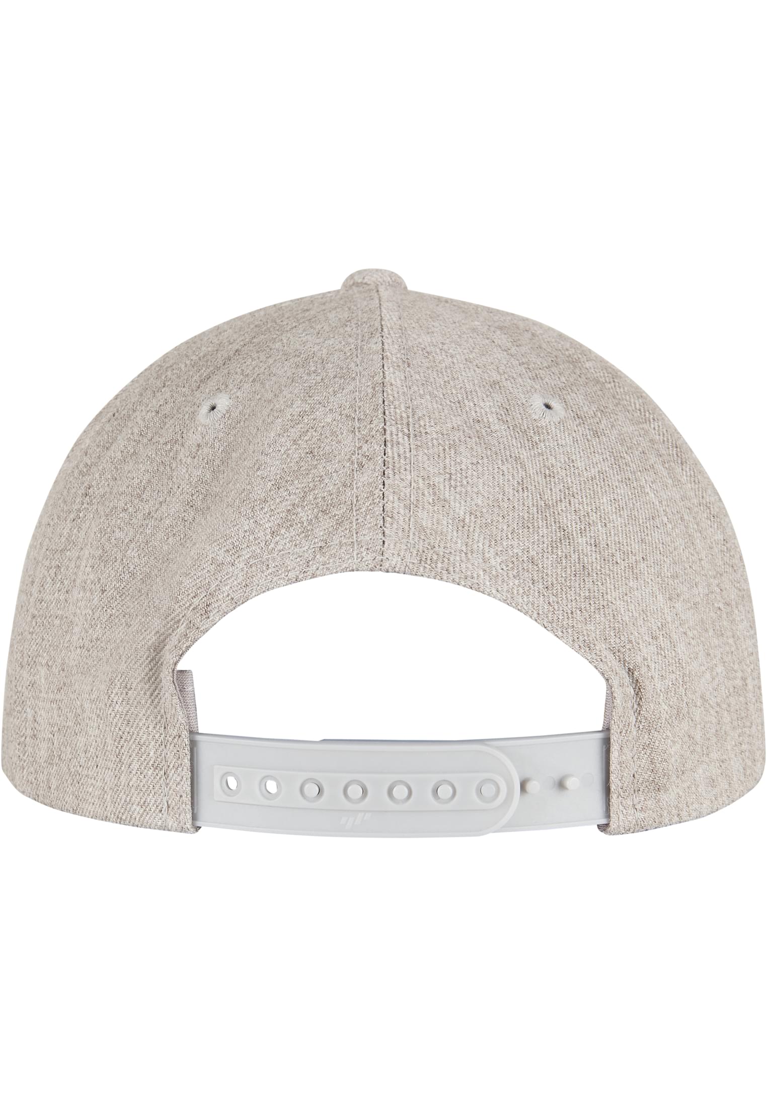 YP CLASSICS 5-PANEL PREMIUM CURVED VISOR SNAPBACK CAP heather grey | heather grey
