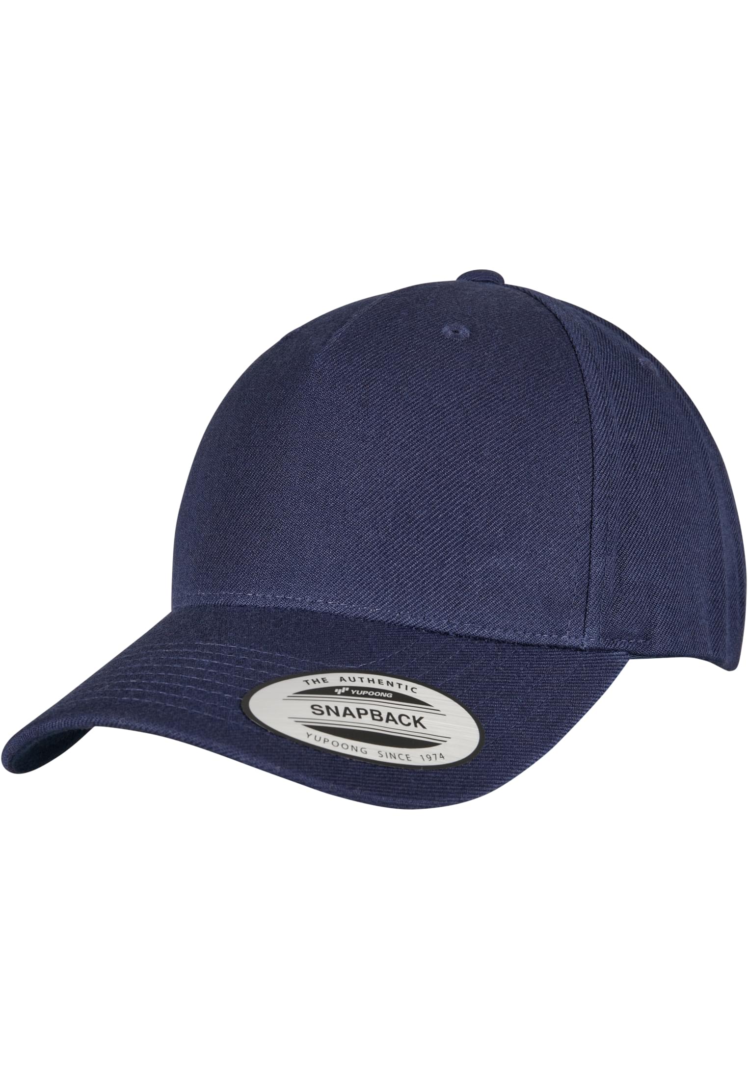 YP CLASSICS 5-PANEL PREMIUM CURVED VISOR SNAPBACK CAP navy | navy