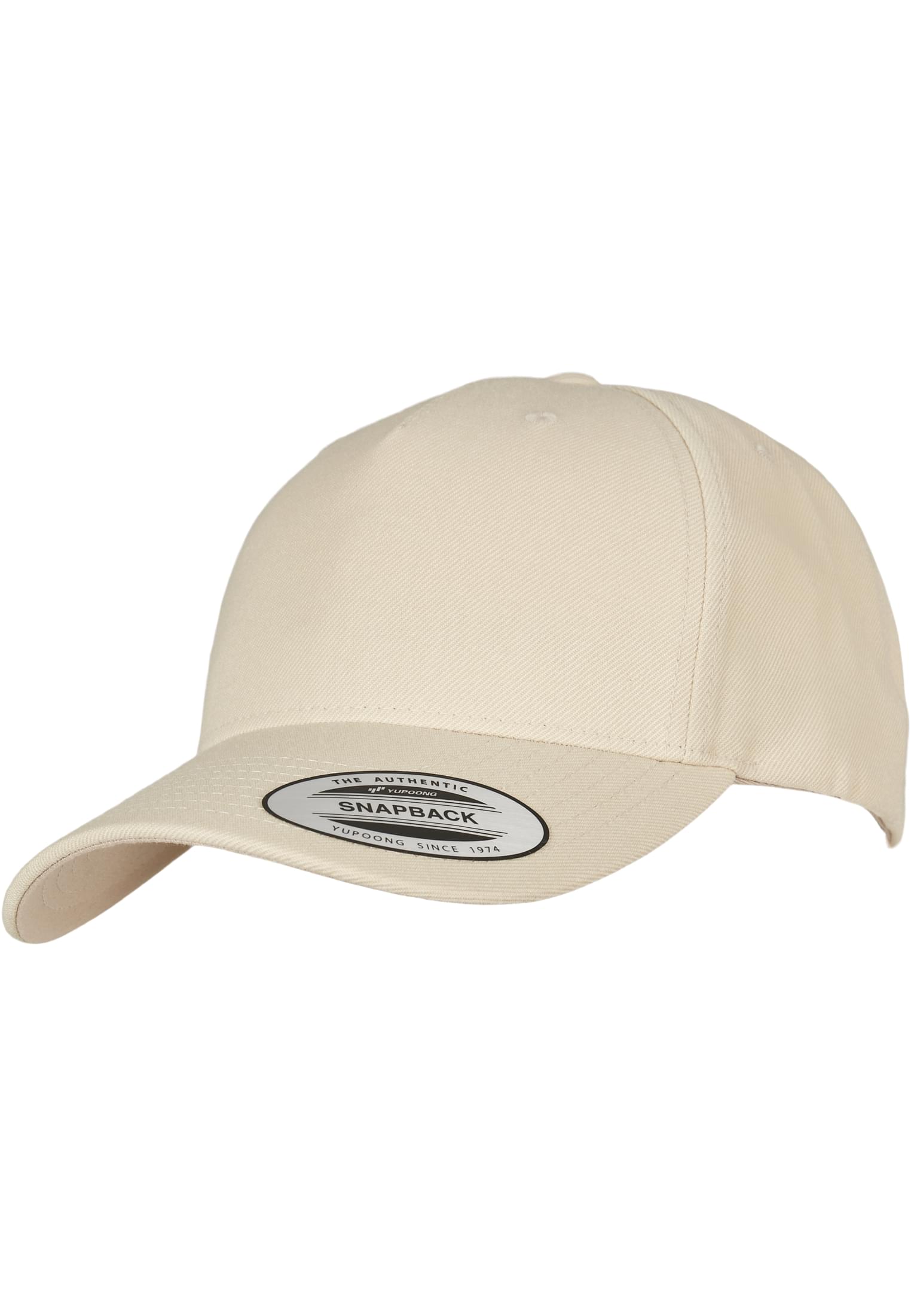 YP CLASSICS 5-PANEL PREMIUM CURVED VISOR SNAPBACK CAP stone | stone