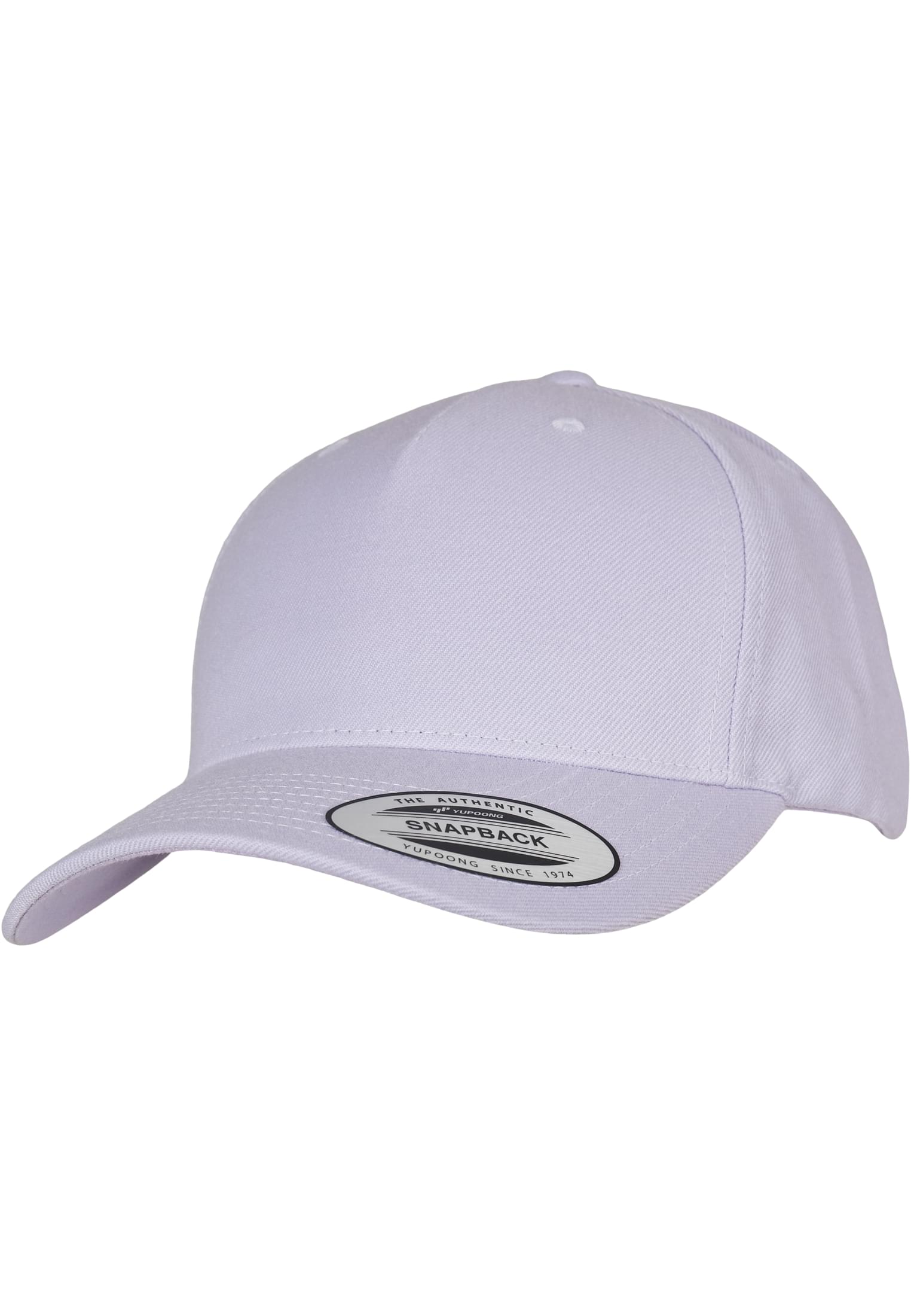 YP CLASSICS 5-PANEL PREMIUM CURVED VISOR SNAPBACK CAP light purple | light purple