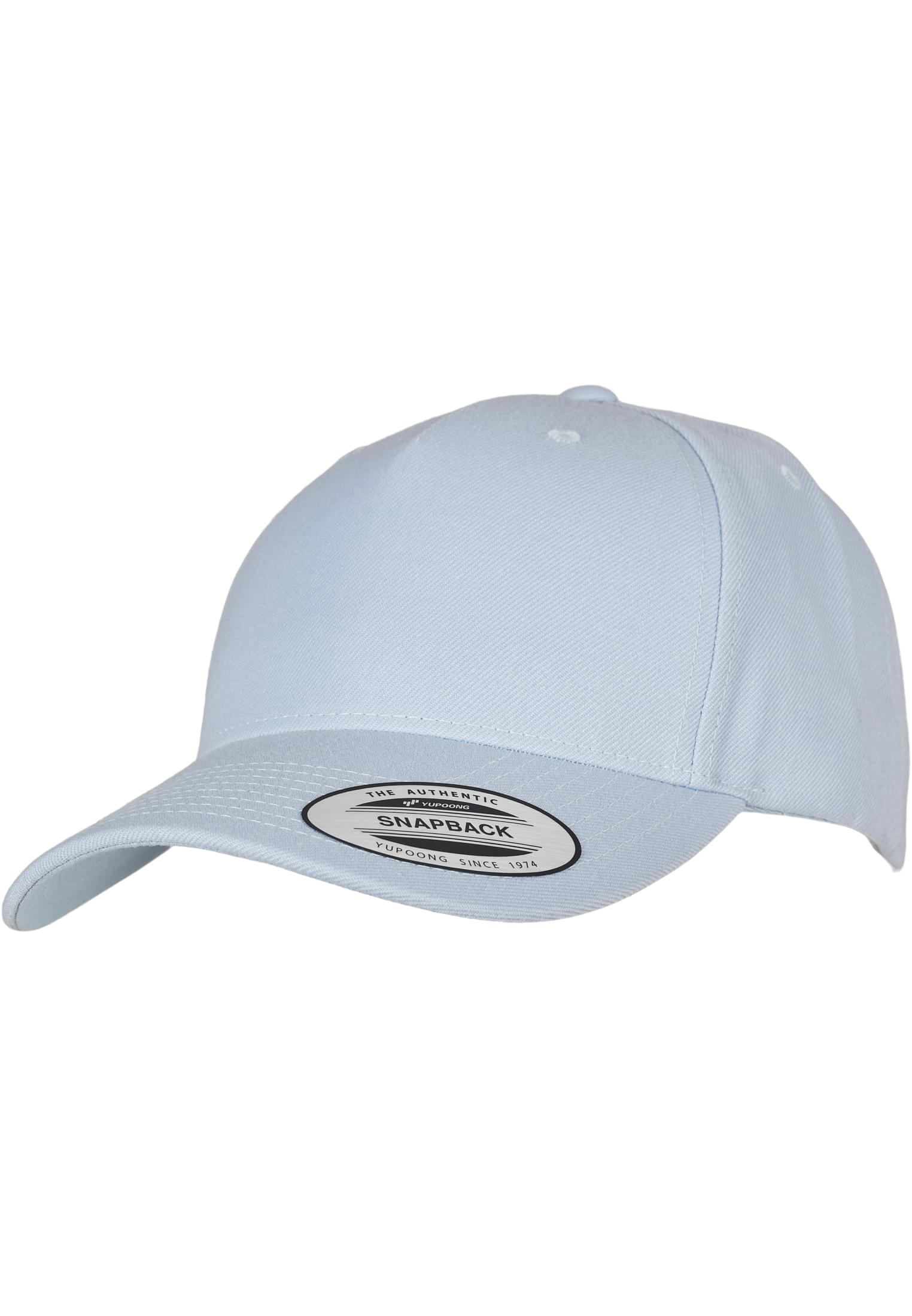 YP CLASSICS 5-PANEL PREMIUM CURVED VISOR SNAPBACK CAP ballad blue | ballad blue