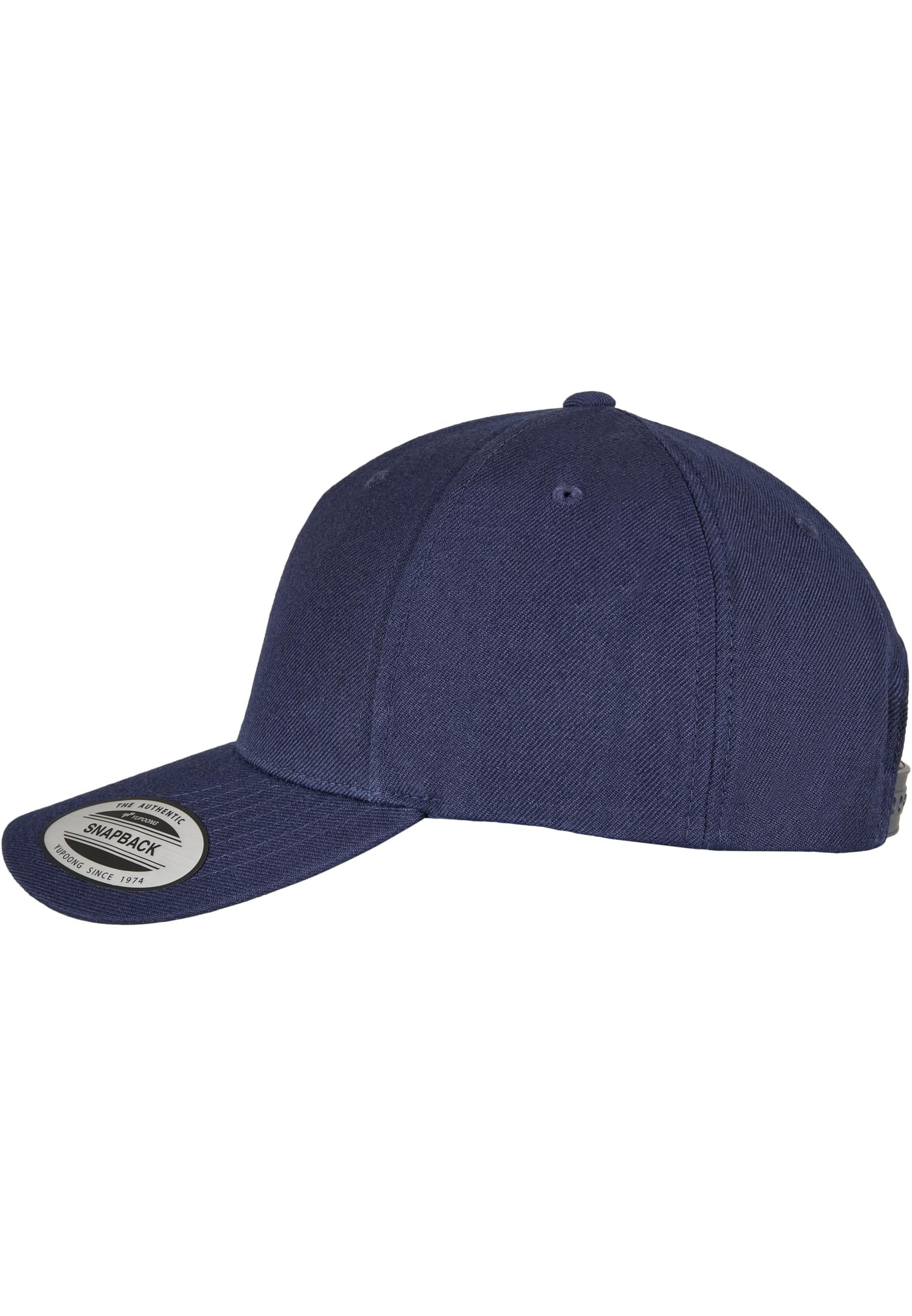 YP CLASSICS 5-PANEL PREMIUM CURVED VISOR SNAPBACK CAP navy | navy