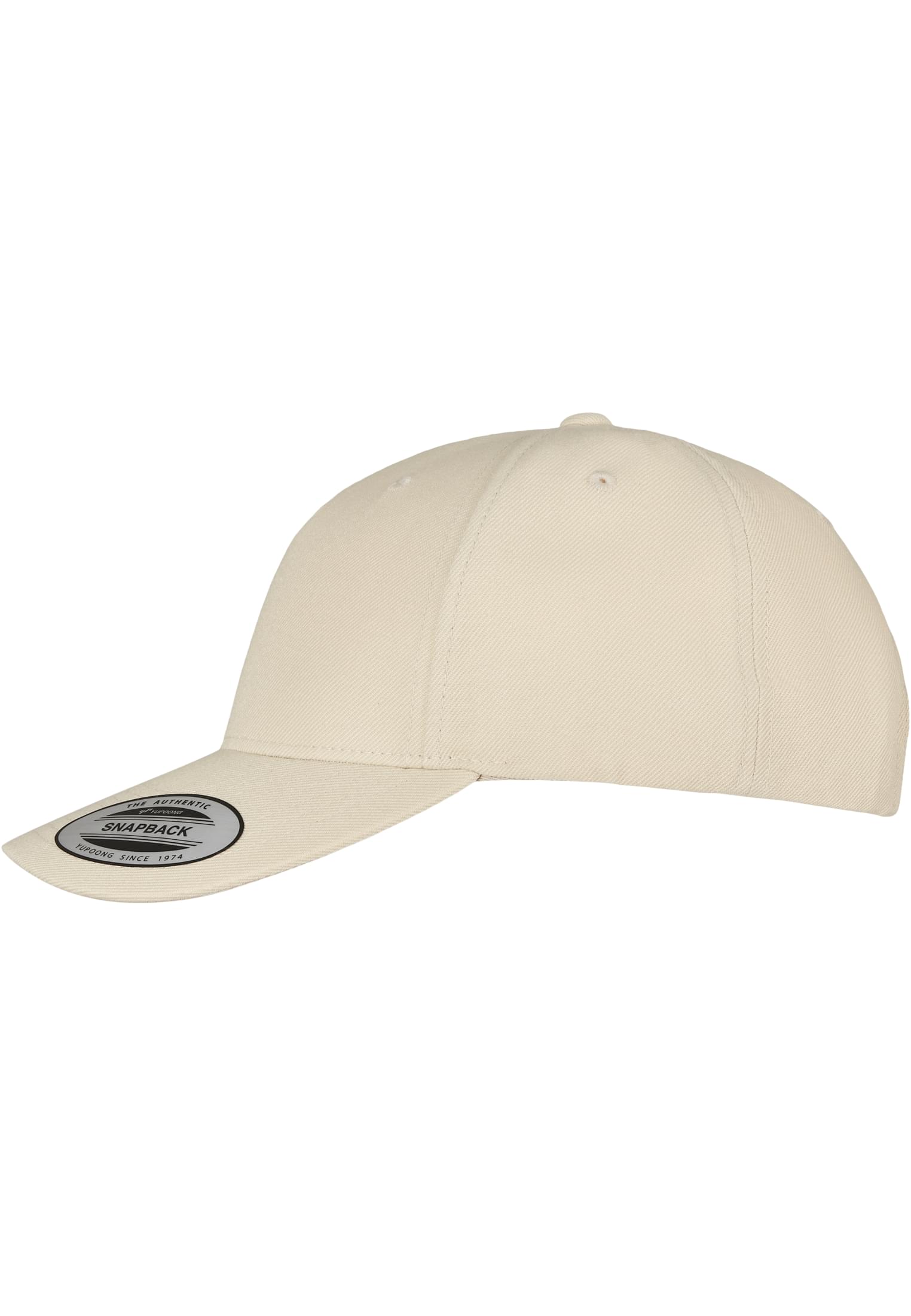 YP CLASSICS 5-PANEL PREMIUM CURVED VISOR SNAPBACK CAP stone | stone