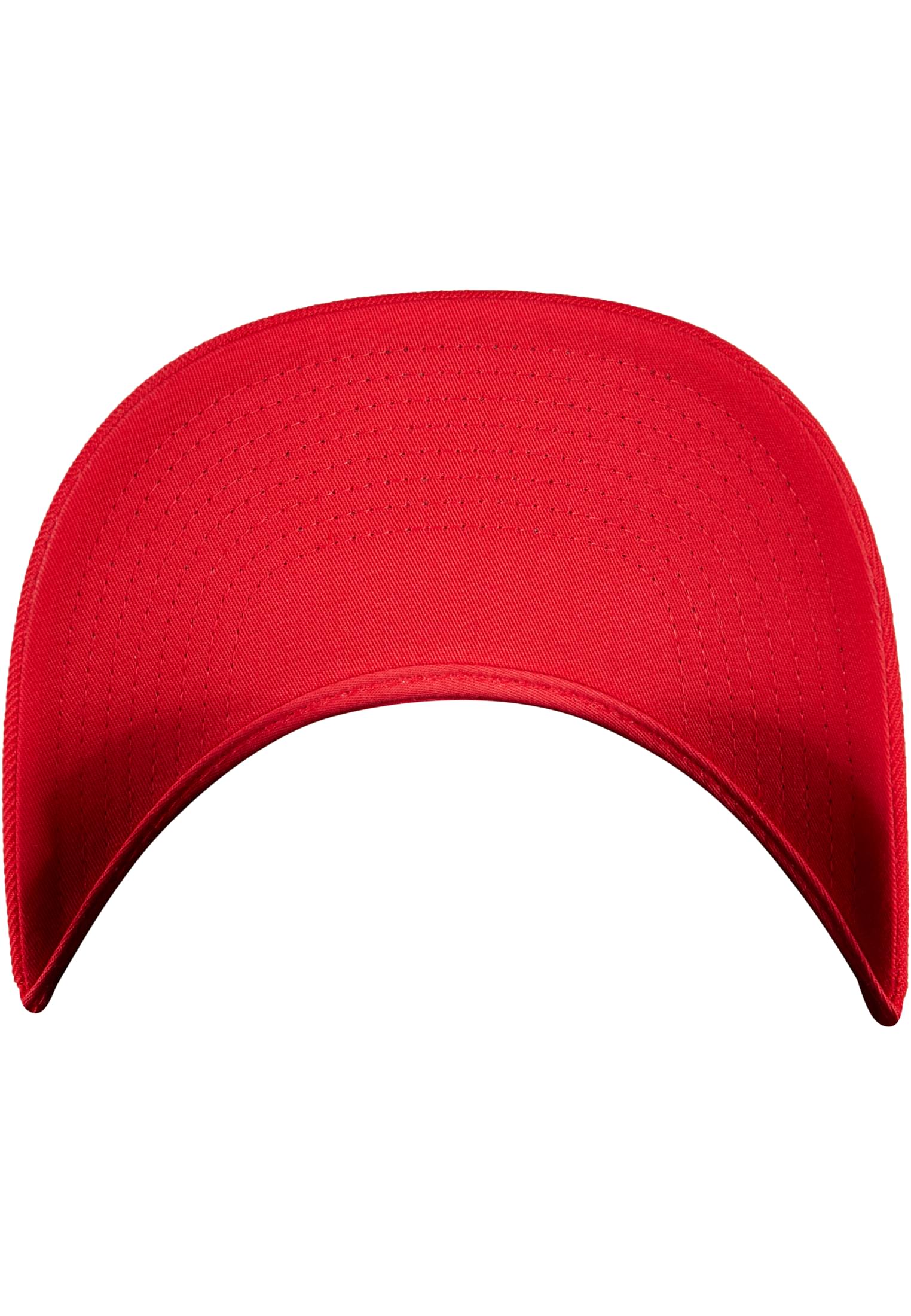 YP CLASSICS 5-PANEL PREMIUM CURVED VISOR SNAPBACK CAP red | red