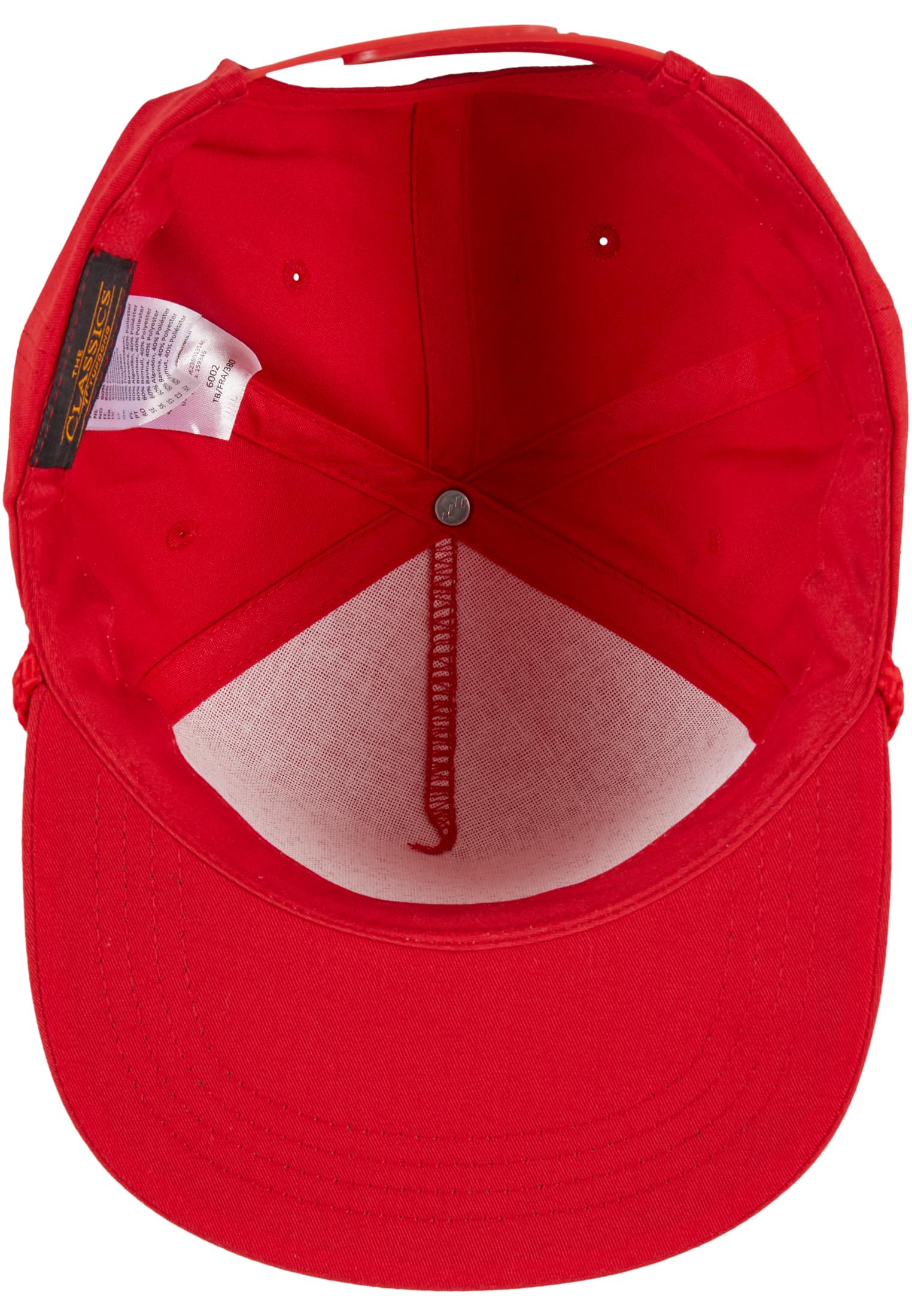 YP CLASSICS® CLASSIC POPLIN GOLF CAP red | red