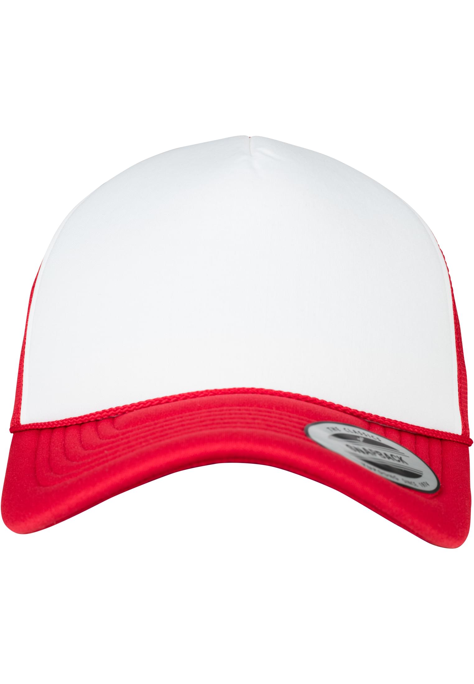 Foam Trucker Cap Curved Visor red/wht/red | red/wht/red
