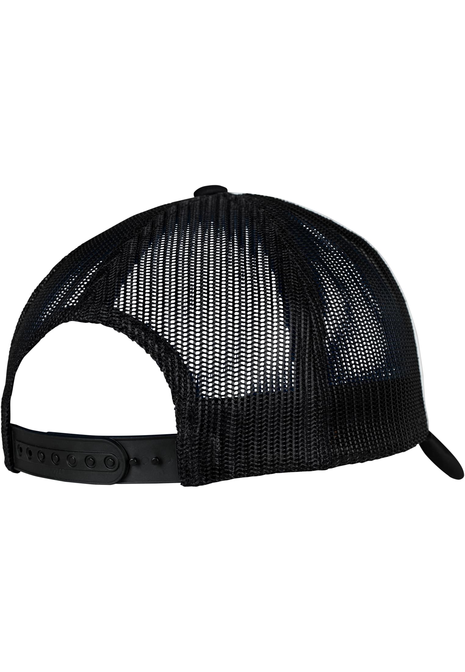Foam Trucker Cap Curved Visor blk/wht/blk | blk/wht/blk