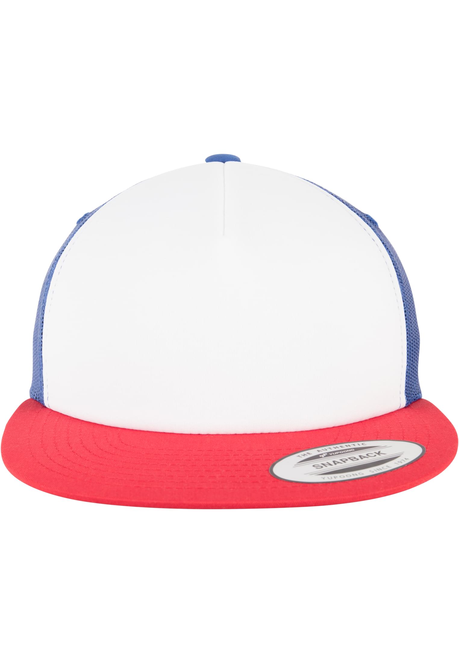 Foam Trucker with White Front red/wht/royal | red/wht/royal