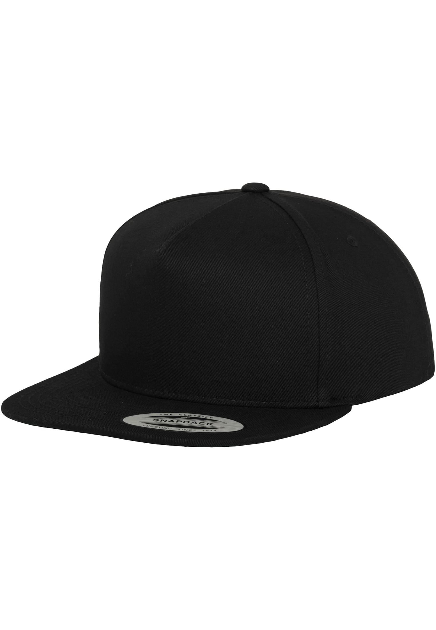 Classic 5 Panel Snapback blk/blk | blk/blk