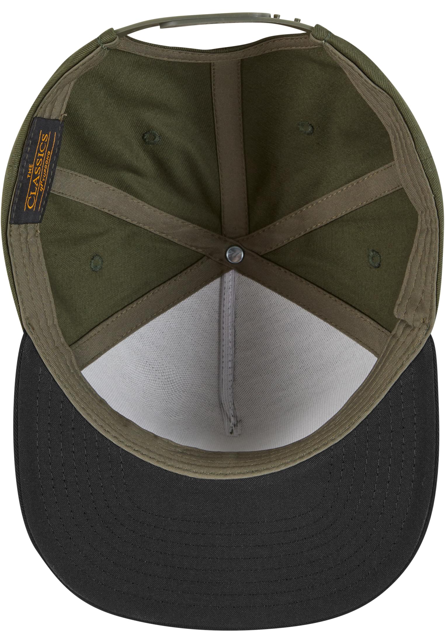 Classic 5 Panel Snapback olive/black | olive/black