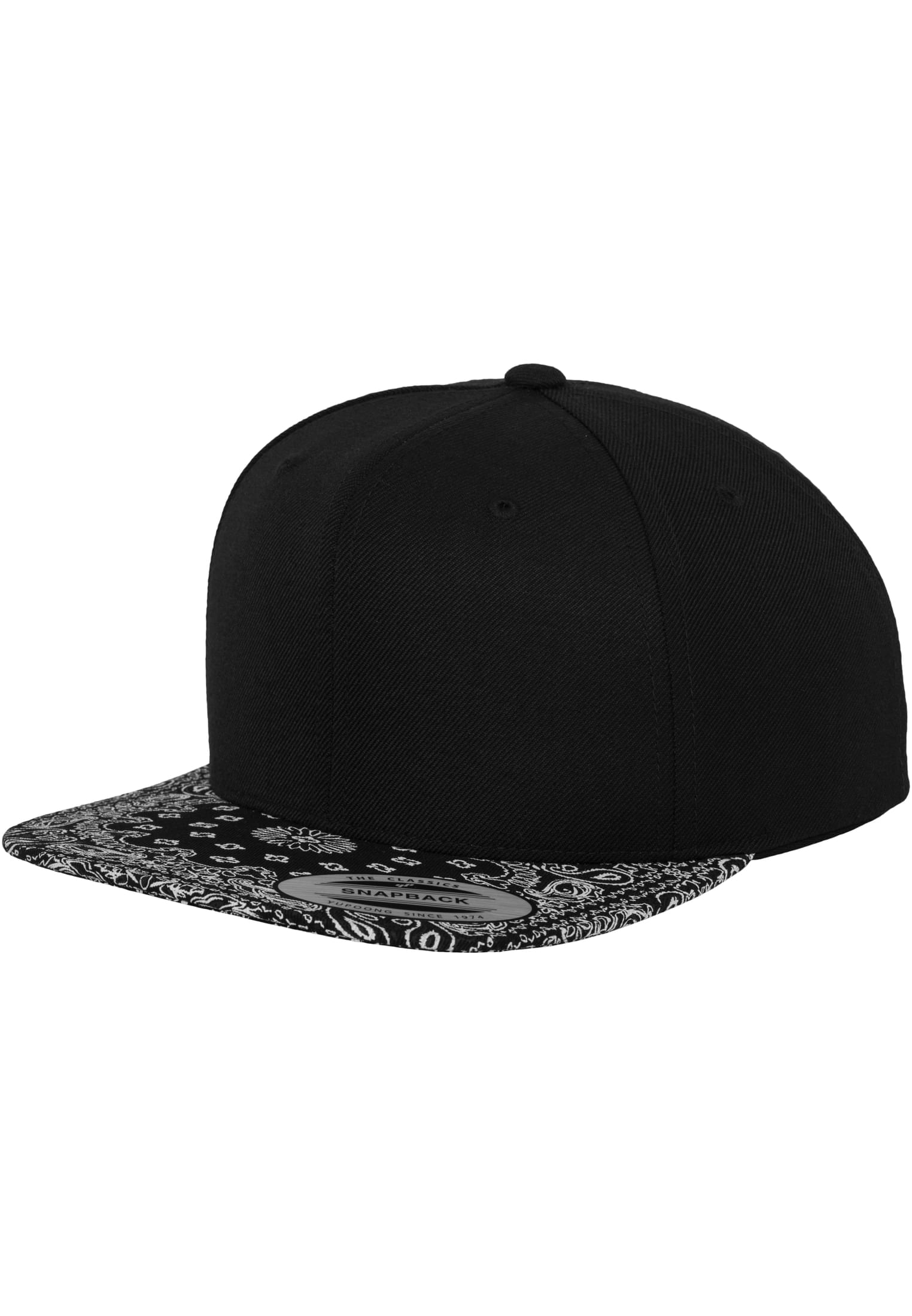 Bandana Snapback black/paisley | black/paisley