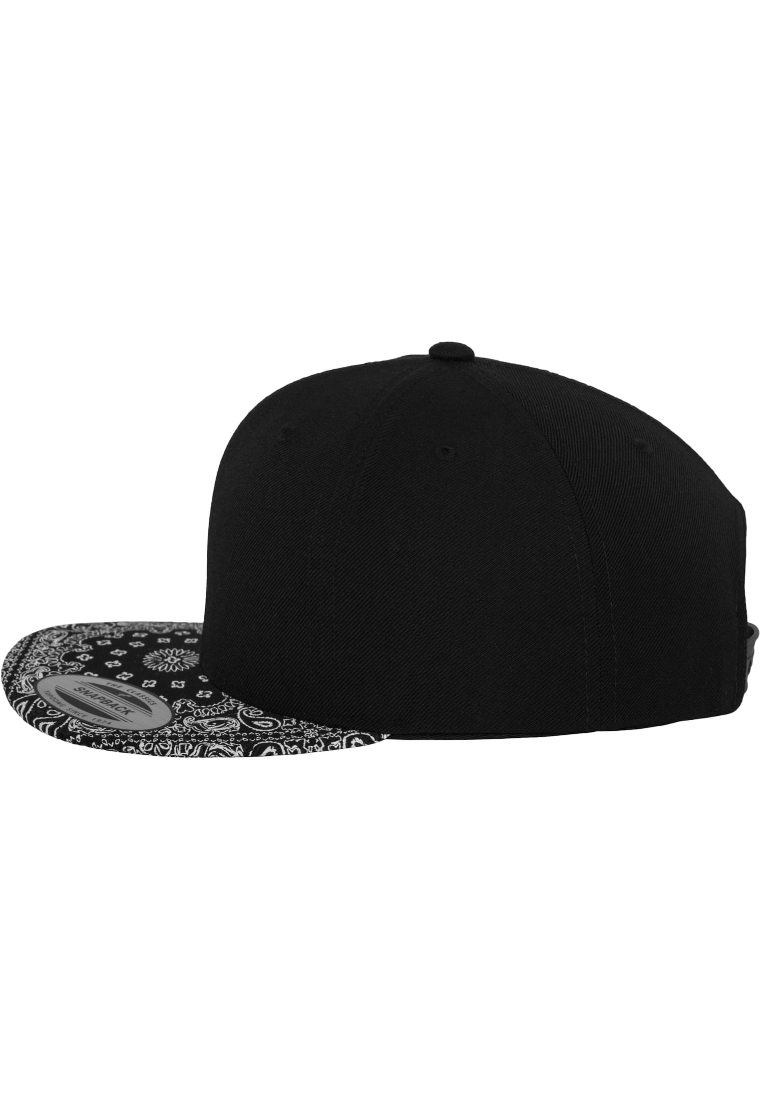 Bandana Snapback black/paisley | black/paisley