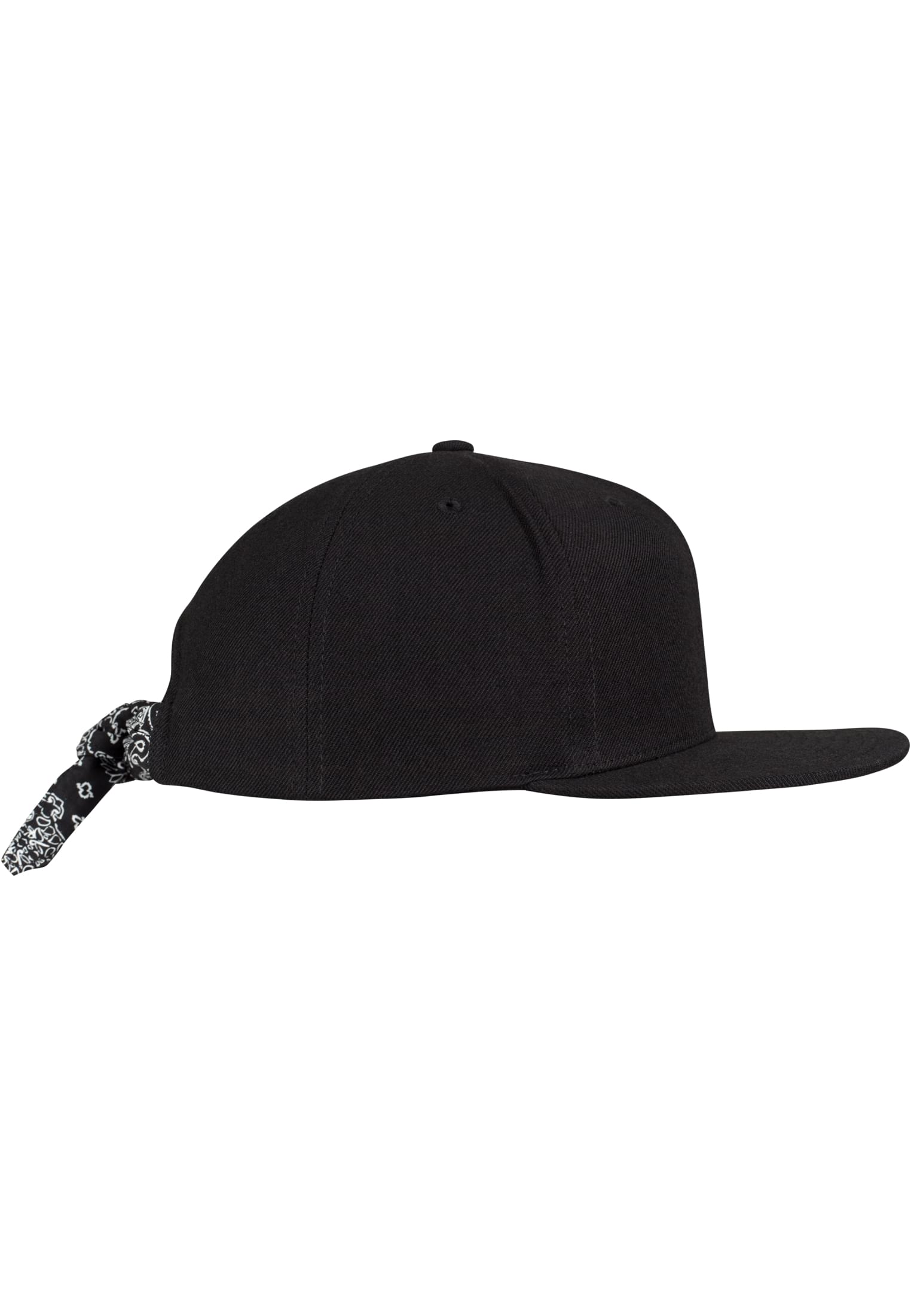 Bandana Tie Snapback blk/blk | blk/blk