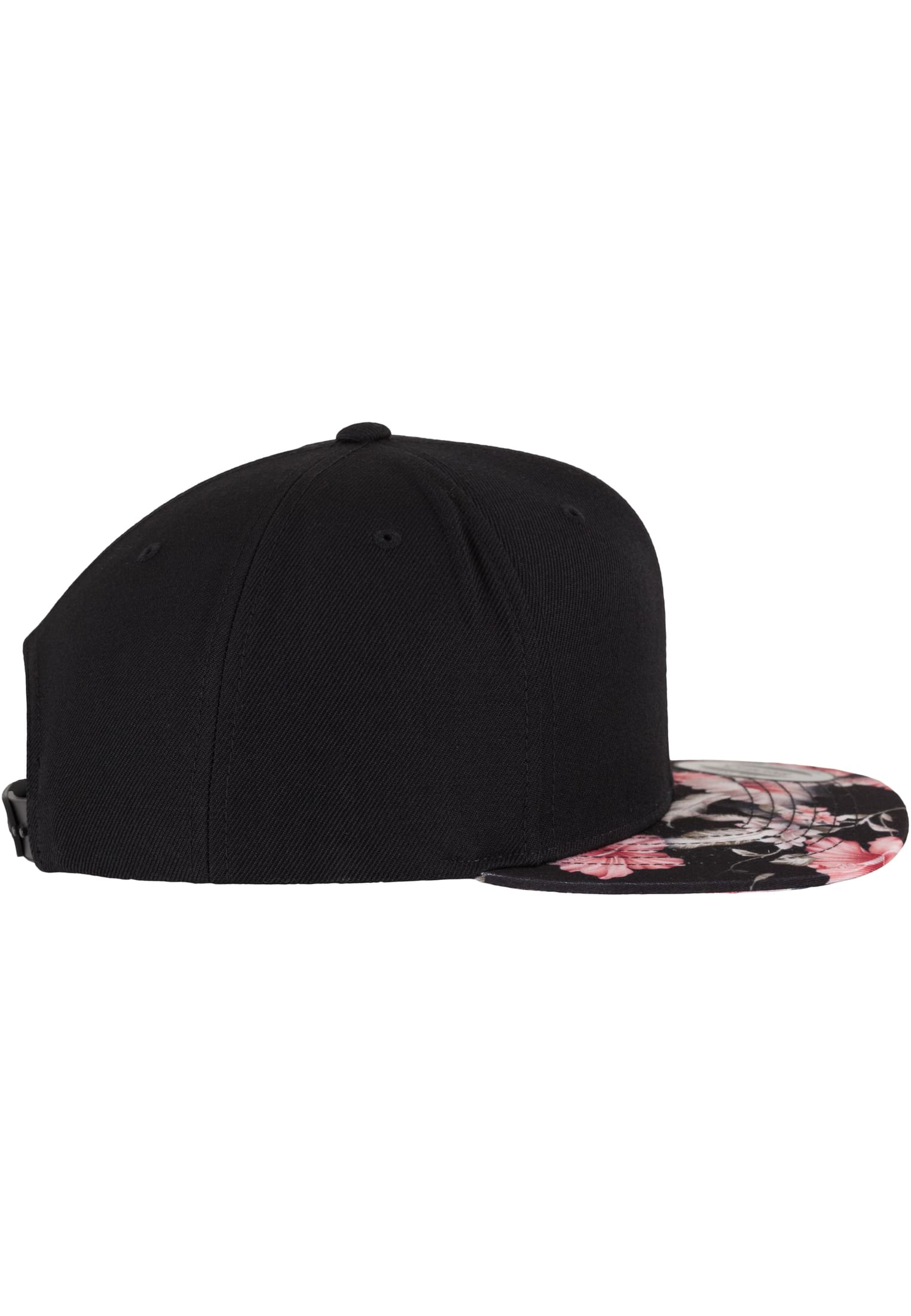 Floral Snapback red | red