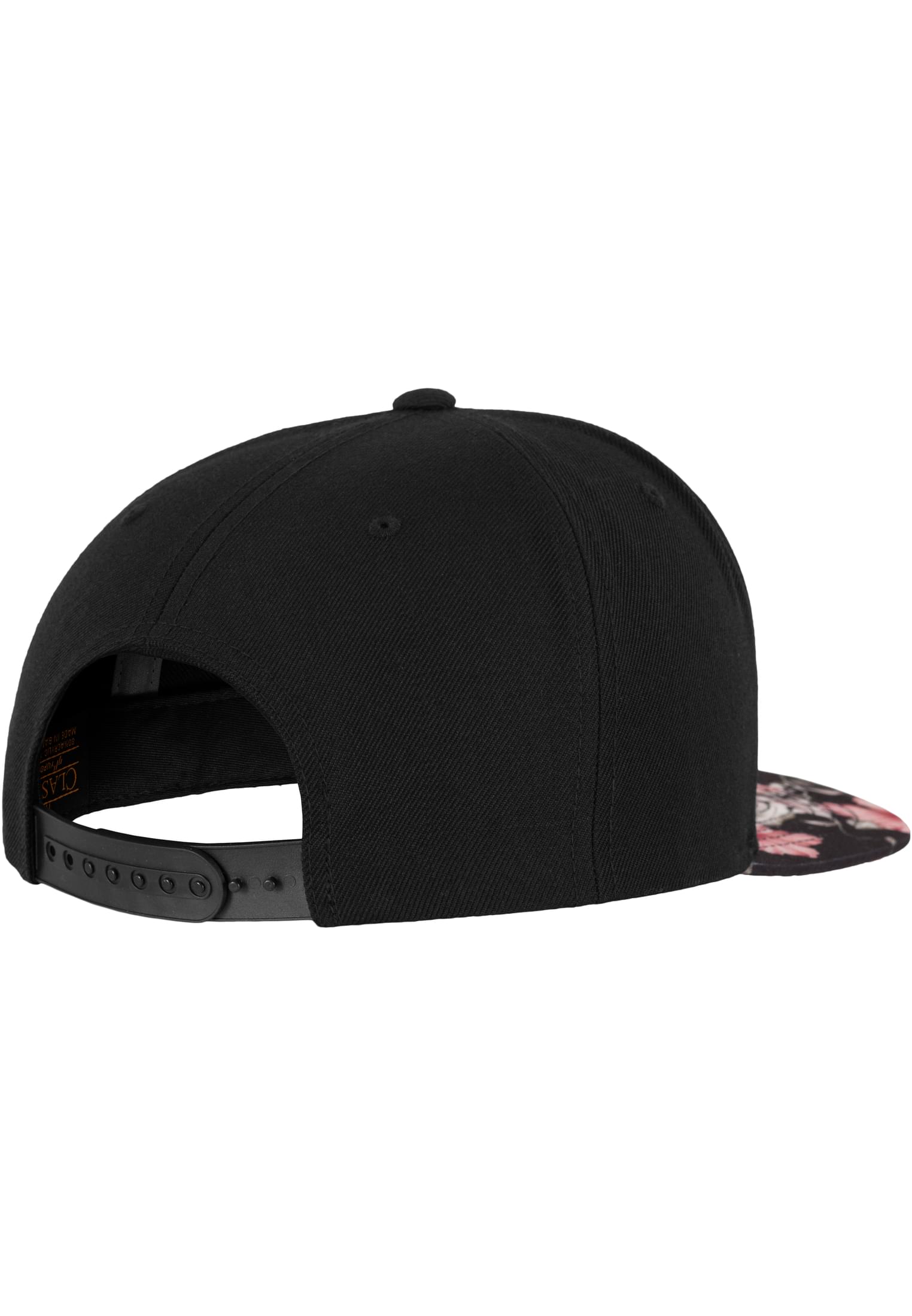 Floral Snapback red | red