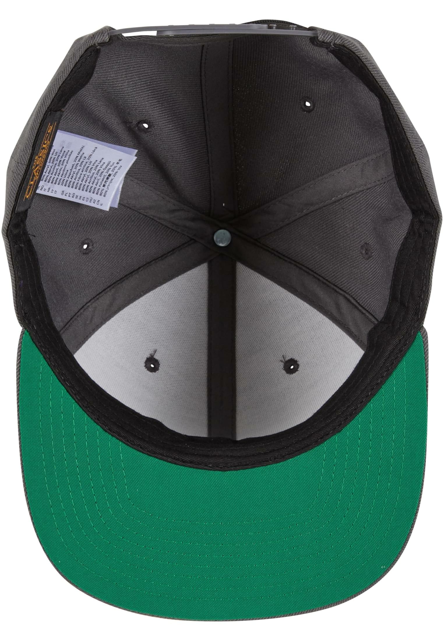 Classic Snapback 3-Pack darkgrey+darkgrey+darkgrey | darkgrey+darkgrey+darkgrey
