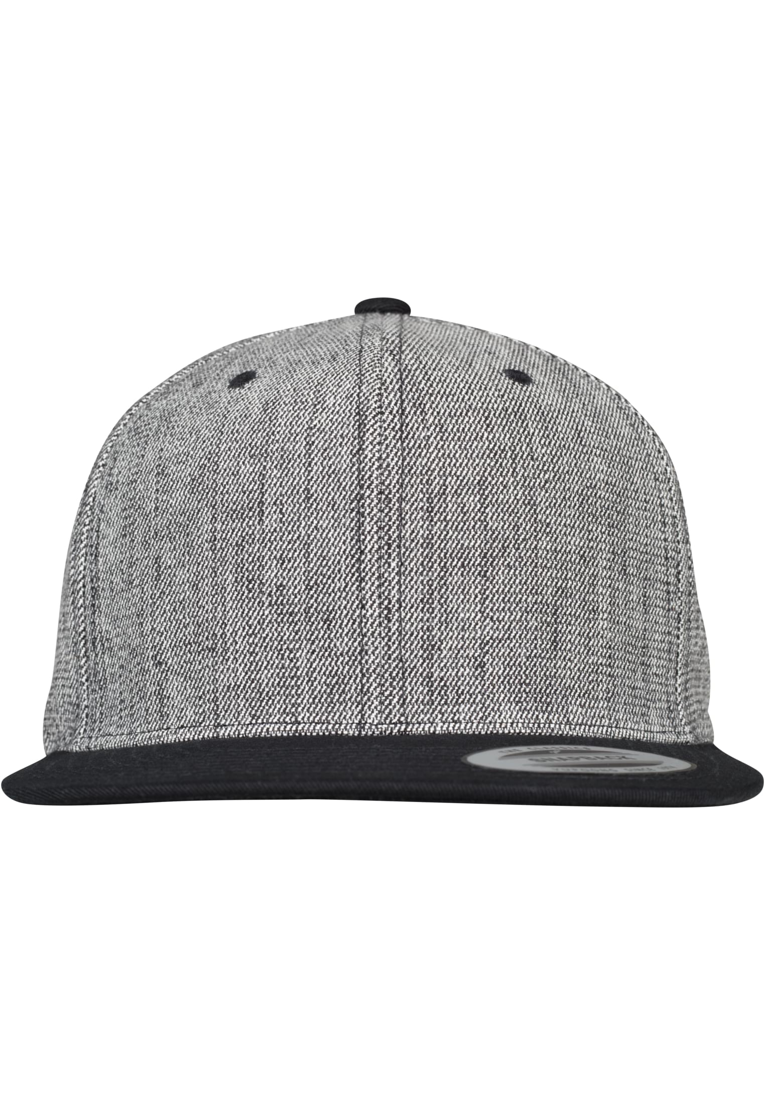 Melange Solid Snapback black melange/black | black melange/black