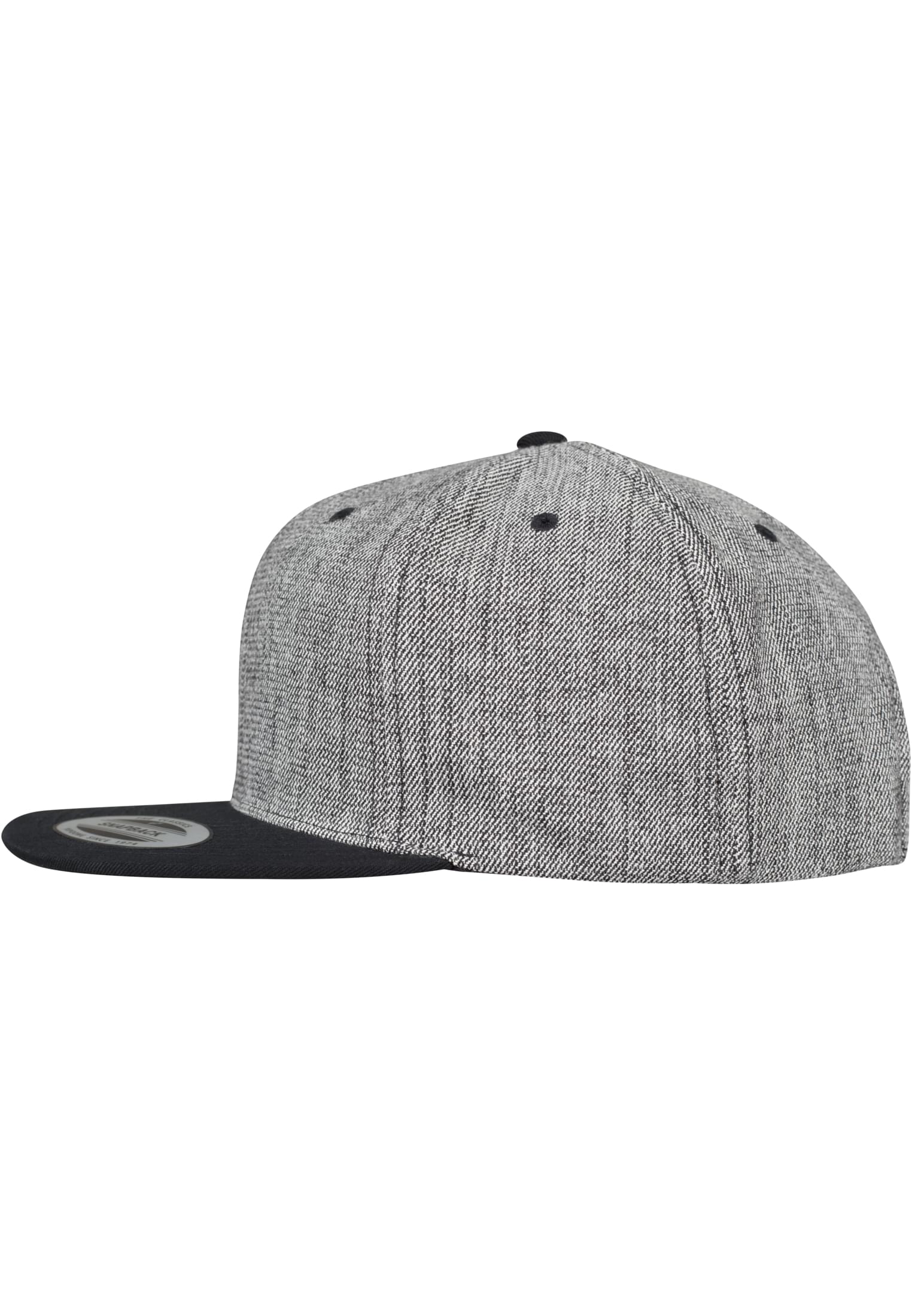 Melange Solid Snapback black melange/black | black melange/black